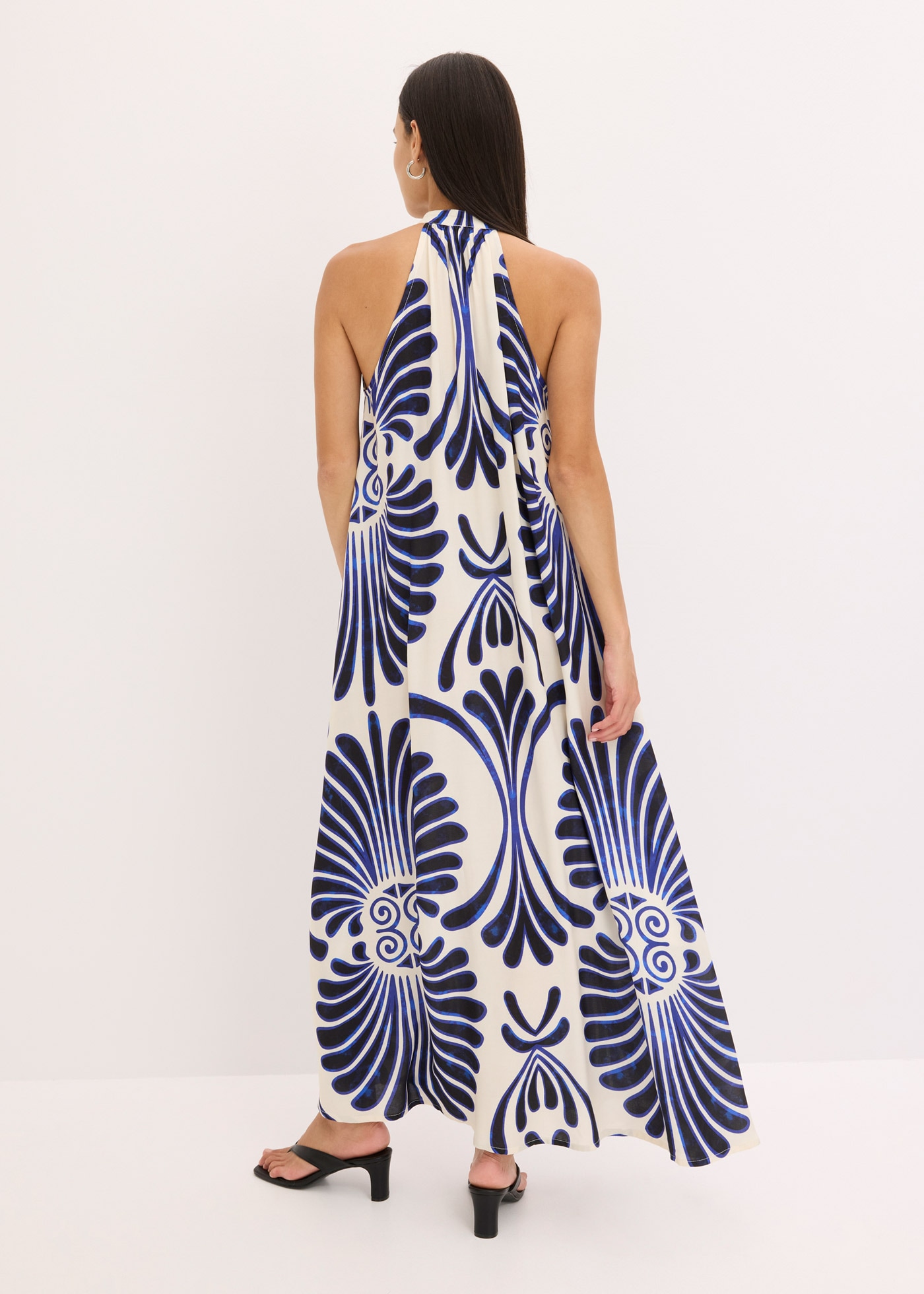 bonprix Maxikleid für Frühjahr und Sommer, aus Viskose, lässiger Schnitt