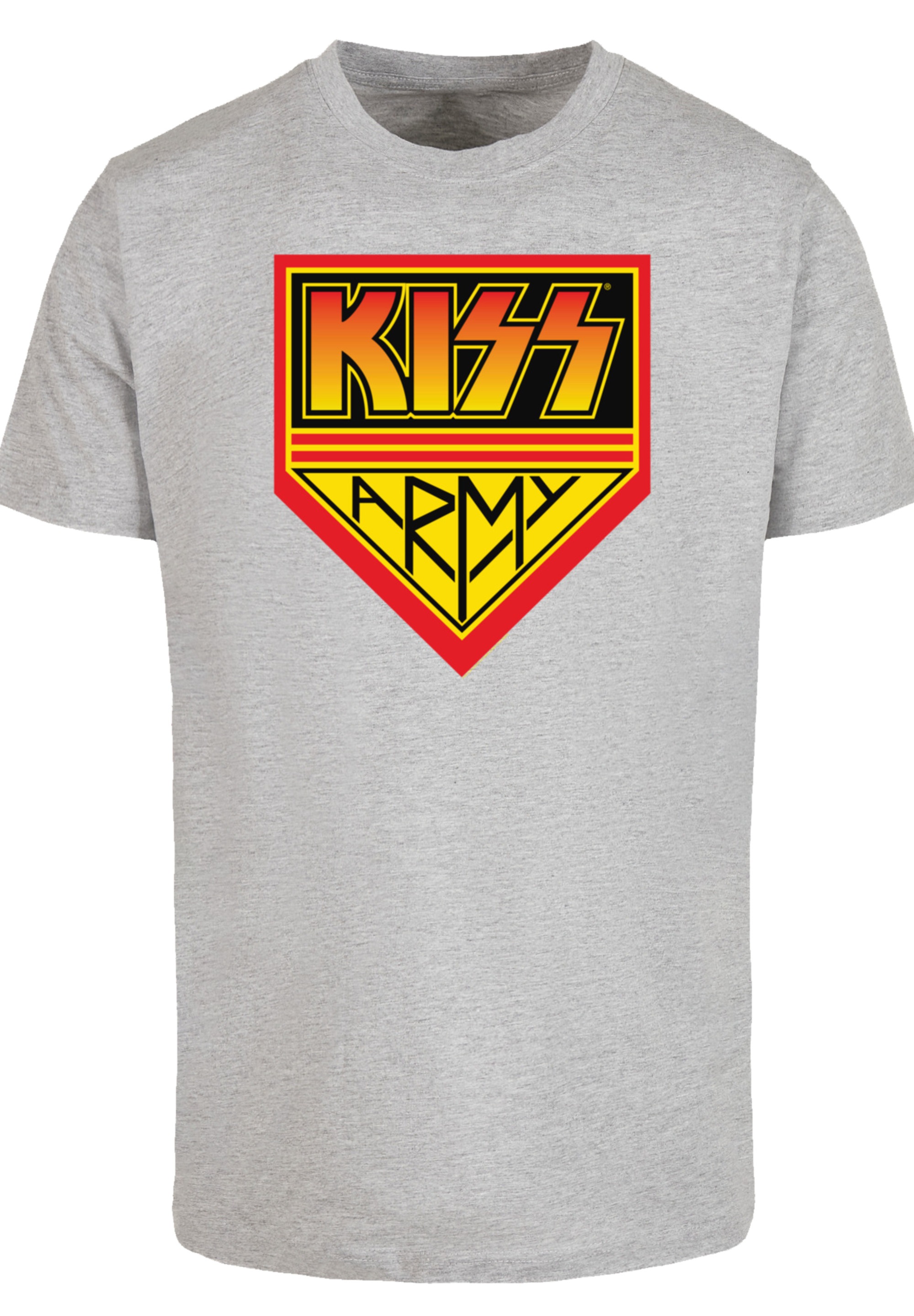 F4NT4STIC T-Shirt »Kiss Army Logo«, Premium Qualität