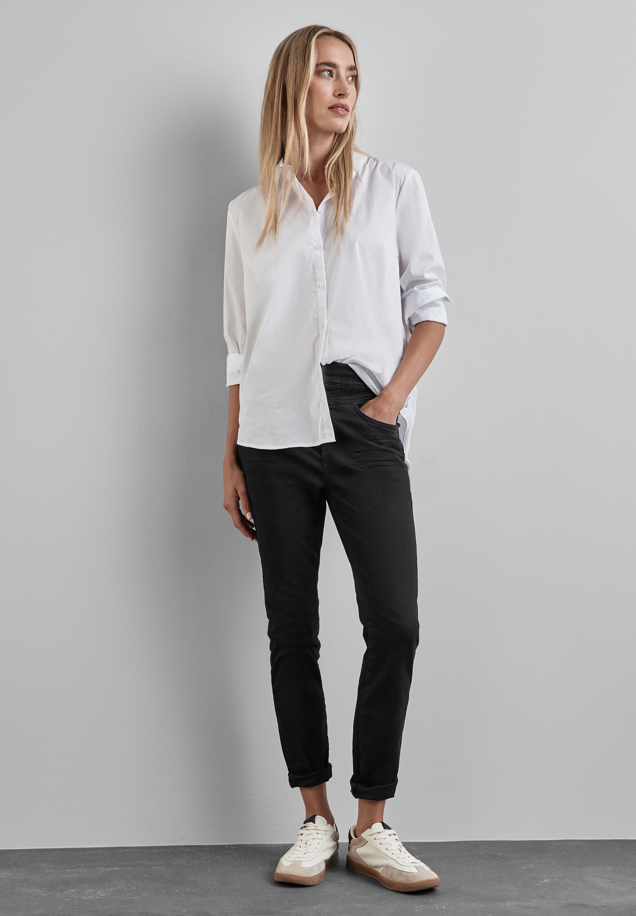 STREET ONE Skinny-fit-Jeans, High Waist