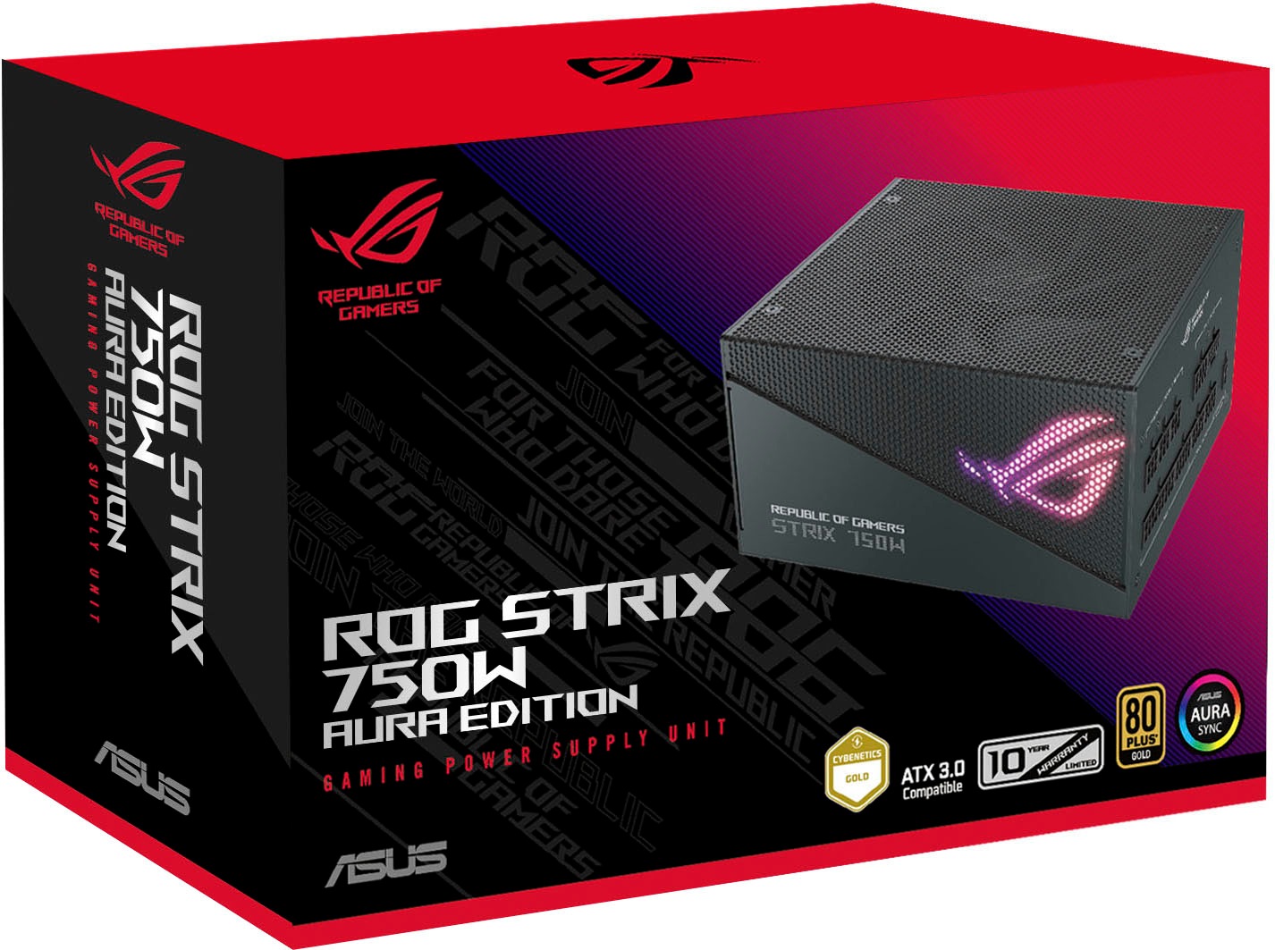 Asus PC-Netzteil »ROG Strix 750W Gold Aura Edition«