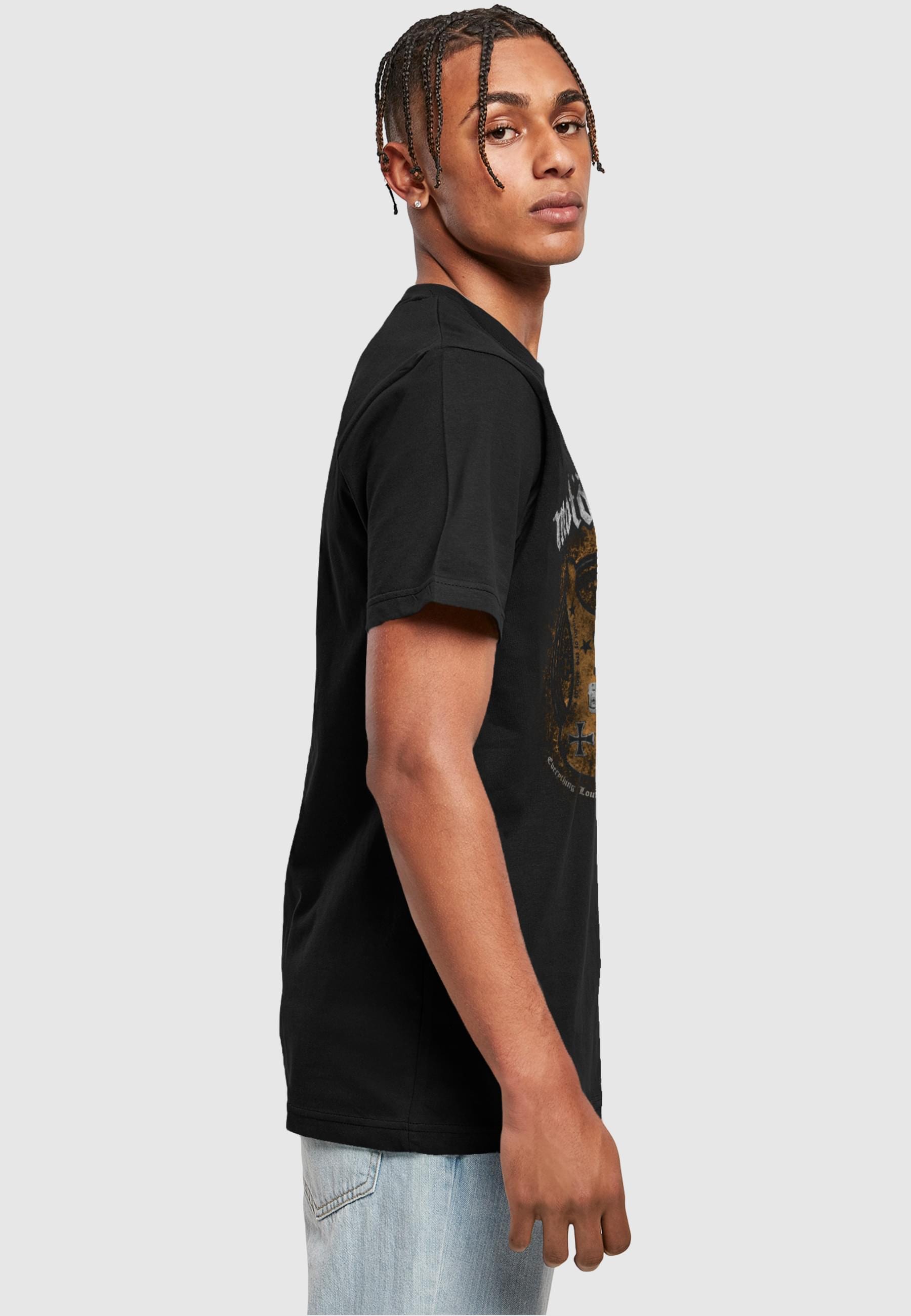 Merchcode T-Shirt »Merchcode Herren Motörhead - Lemmy Bass T-Shirt Round Neck«, (1 tlg.)