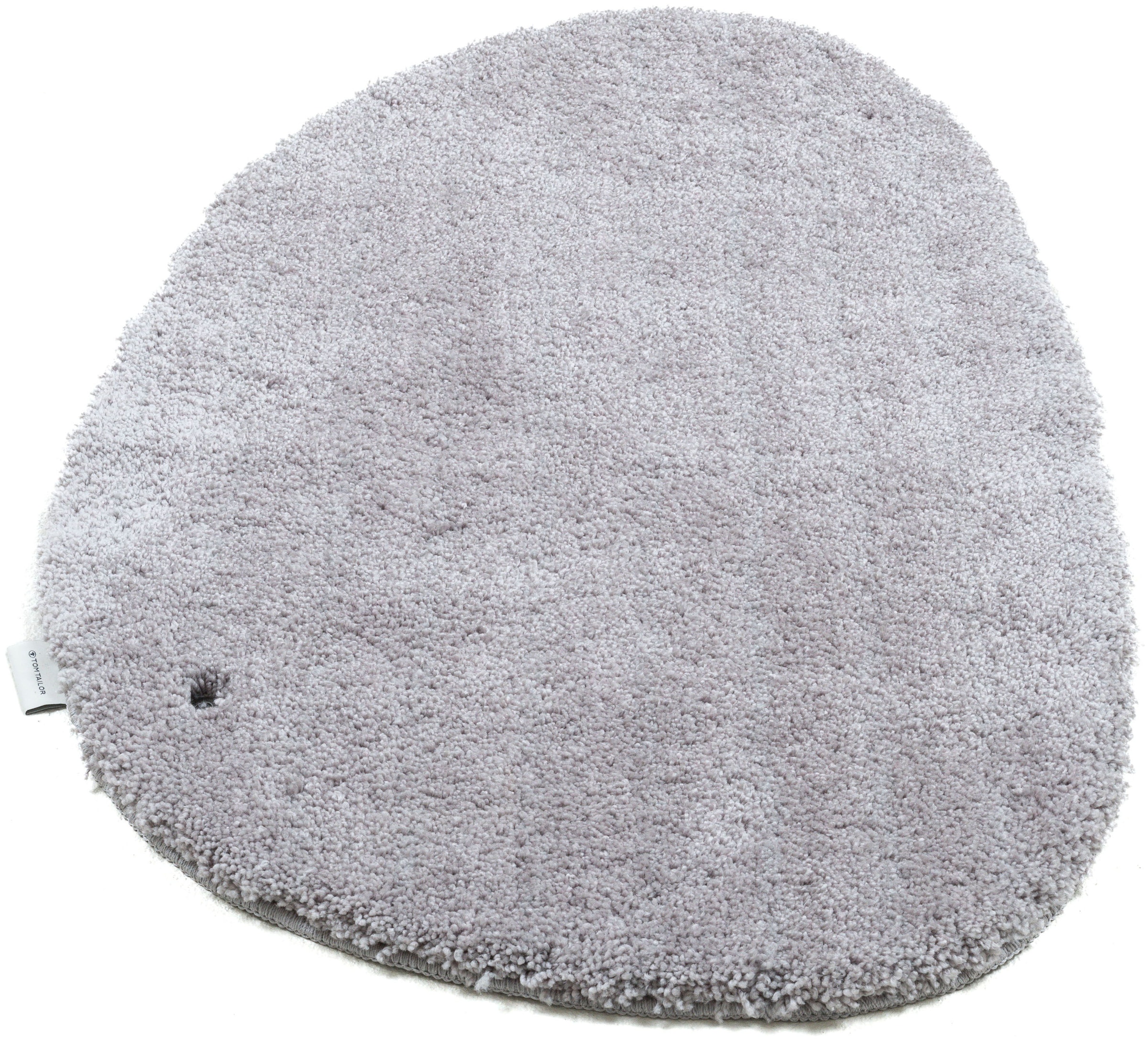 TOM TAILOR Badematte "Cozy Bath UNI", Höhe 27 mm, rutschhemmend beschichtet, fußbodenheizungsgeeignet, Badteppich, Uni F