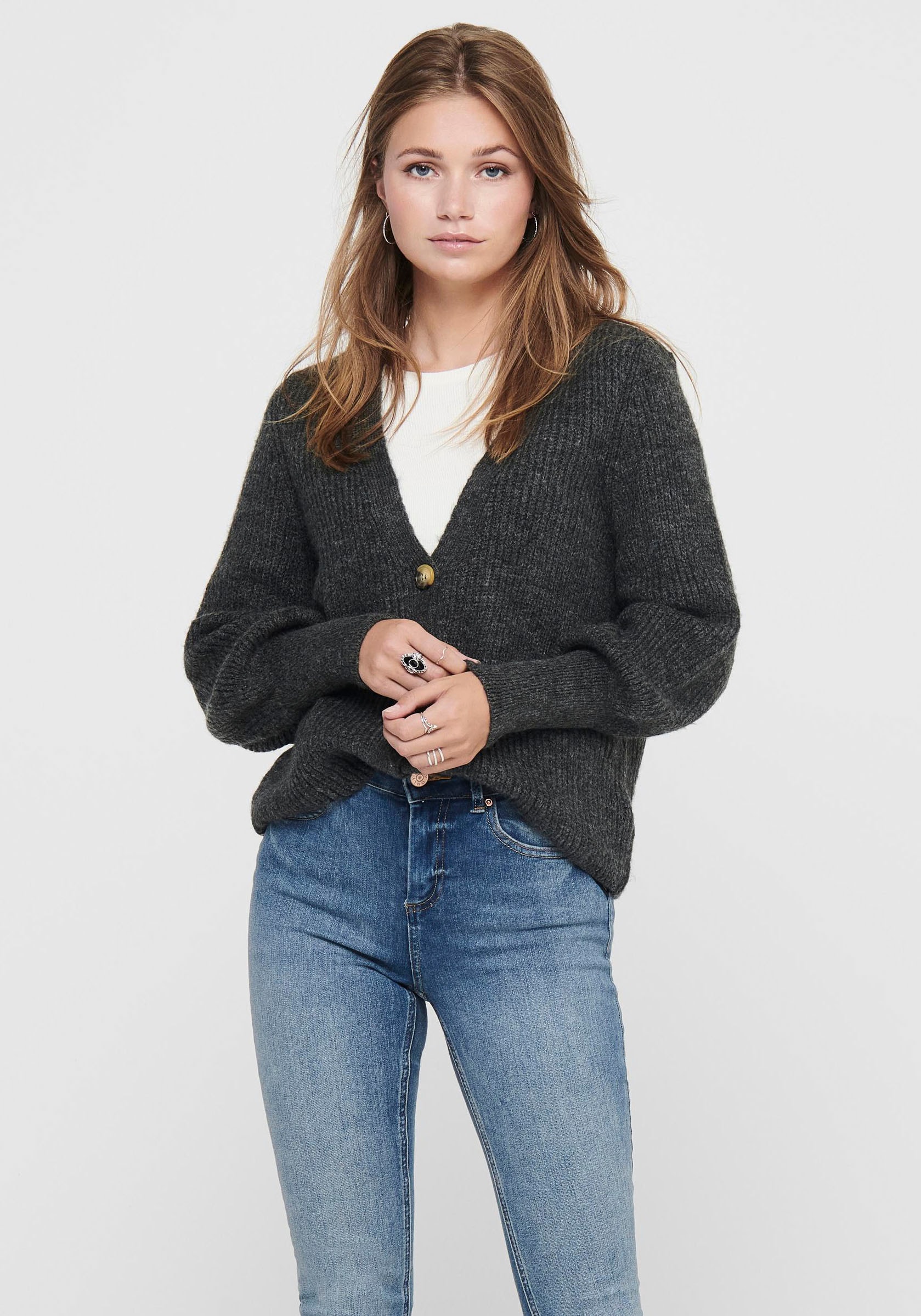 ONLY Strickjacke "ONLCLARE L/S CARDIGAN KNT NOOS" günstig online kaufen