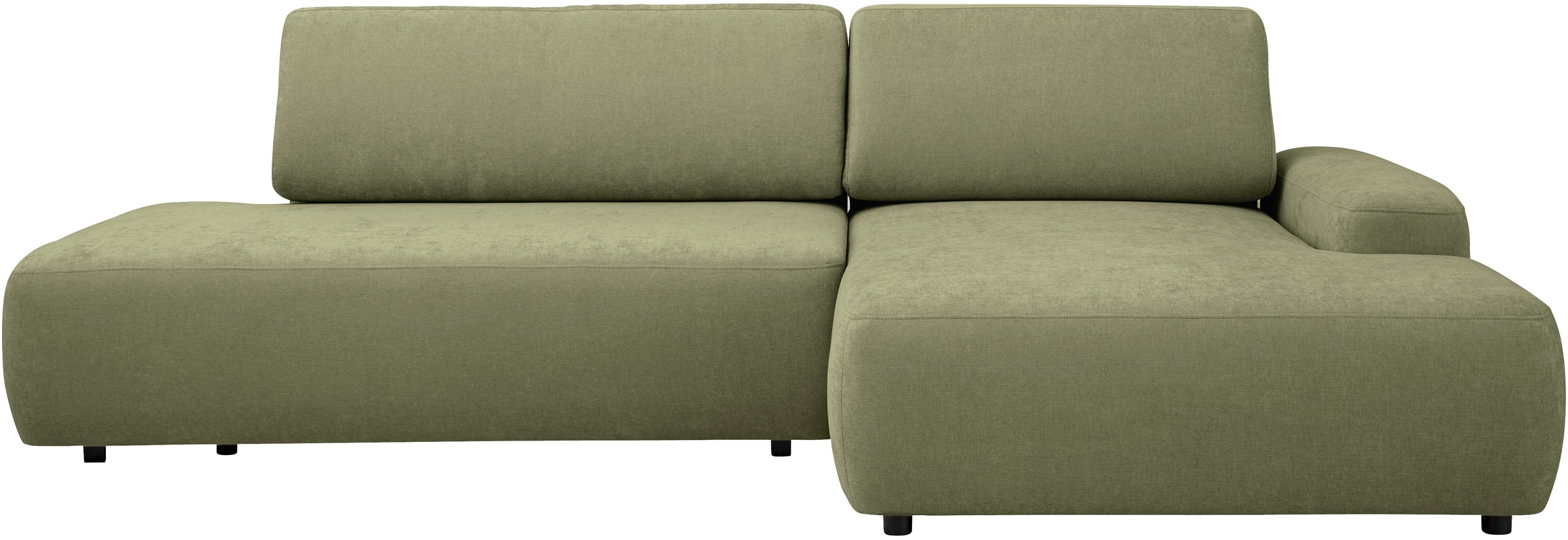 Home affaire Ecksofa "TORGE, Schlafsofa Cord, Samtvelours u. Strukur fein, günstig online kaufen