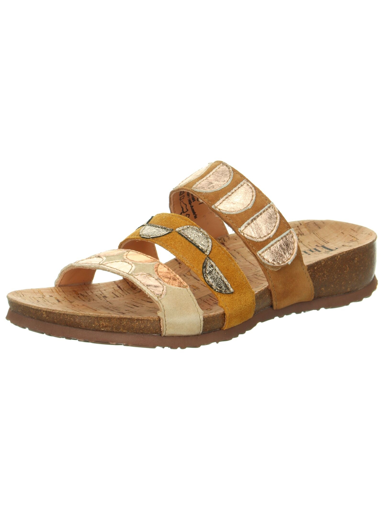 Think Pantolette "Think Pantoletten Veloursleder" günstig online kaufen
