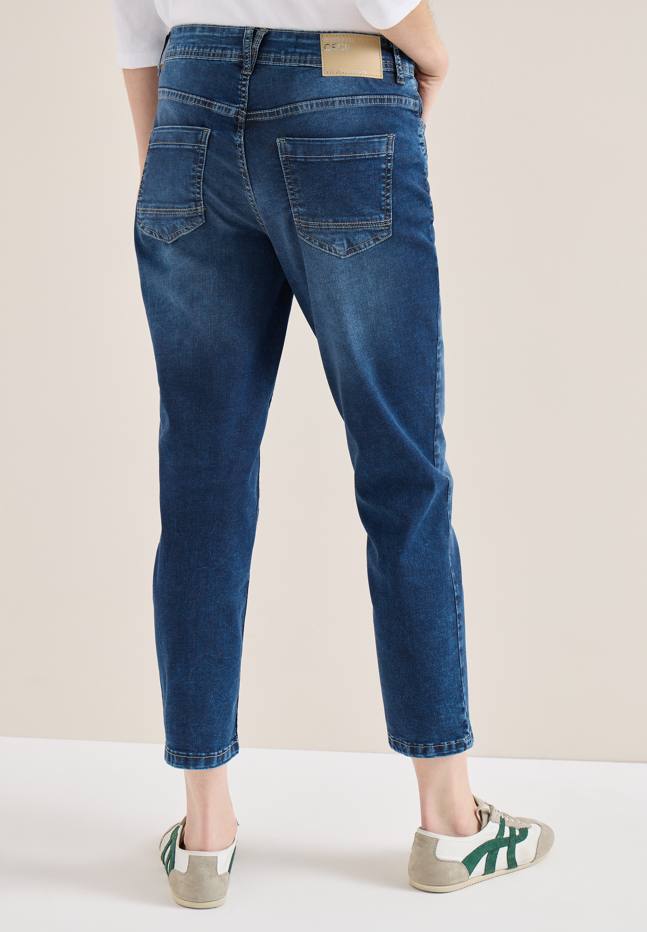 Cecil Comfort-fit-Jeans Middle Waist