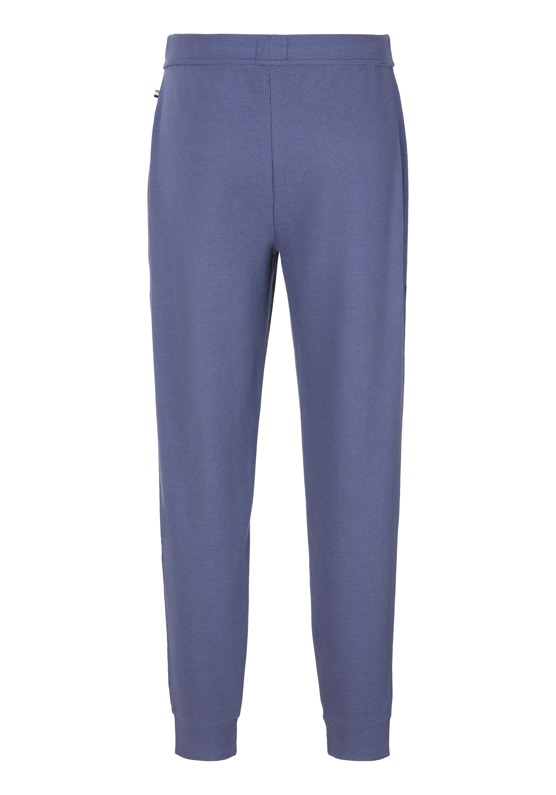 BOSS Pyjamahose »Waffle Pants Cuff«, mit Logostickerei