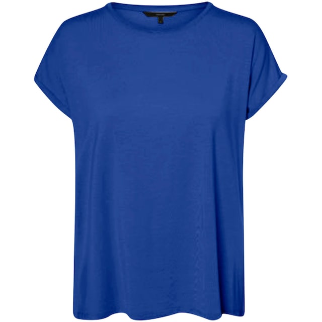 Vero Moda Rundhalsshirt »VMAVA PLAIN SS TOP GAJRS NOOS« online bestellen |  BAUR