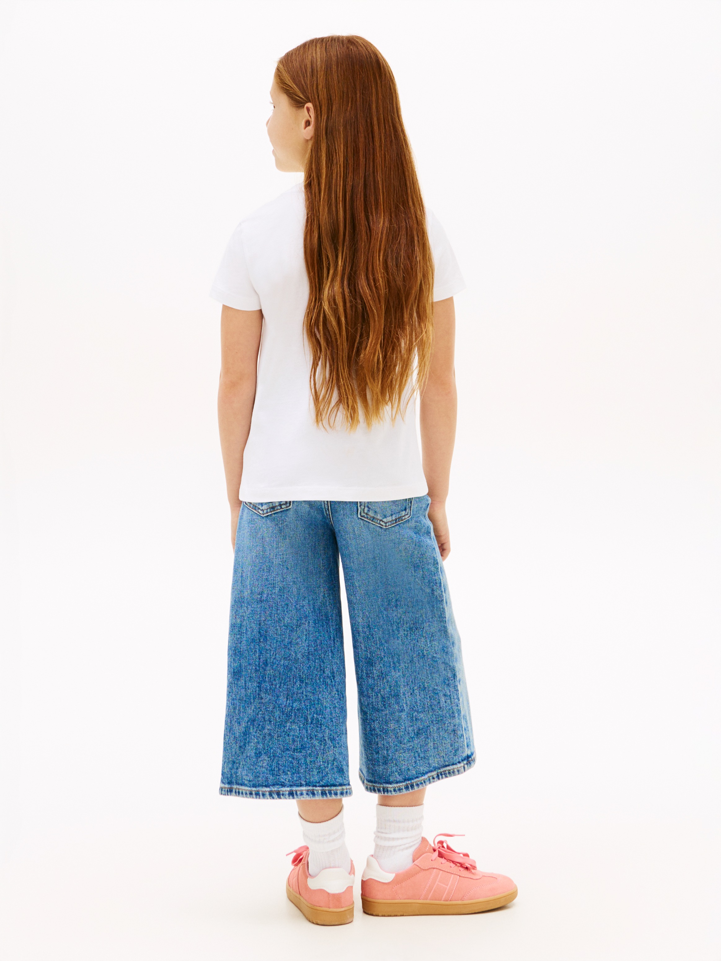 Tommy Hilfiger T-Shirt »TOMMY PUFF PRINT TEE SS« Kinder bis 16 Jahre, regular fit