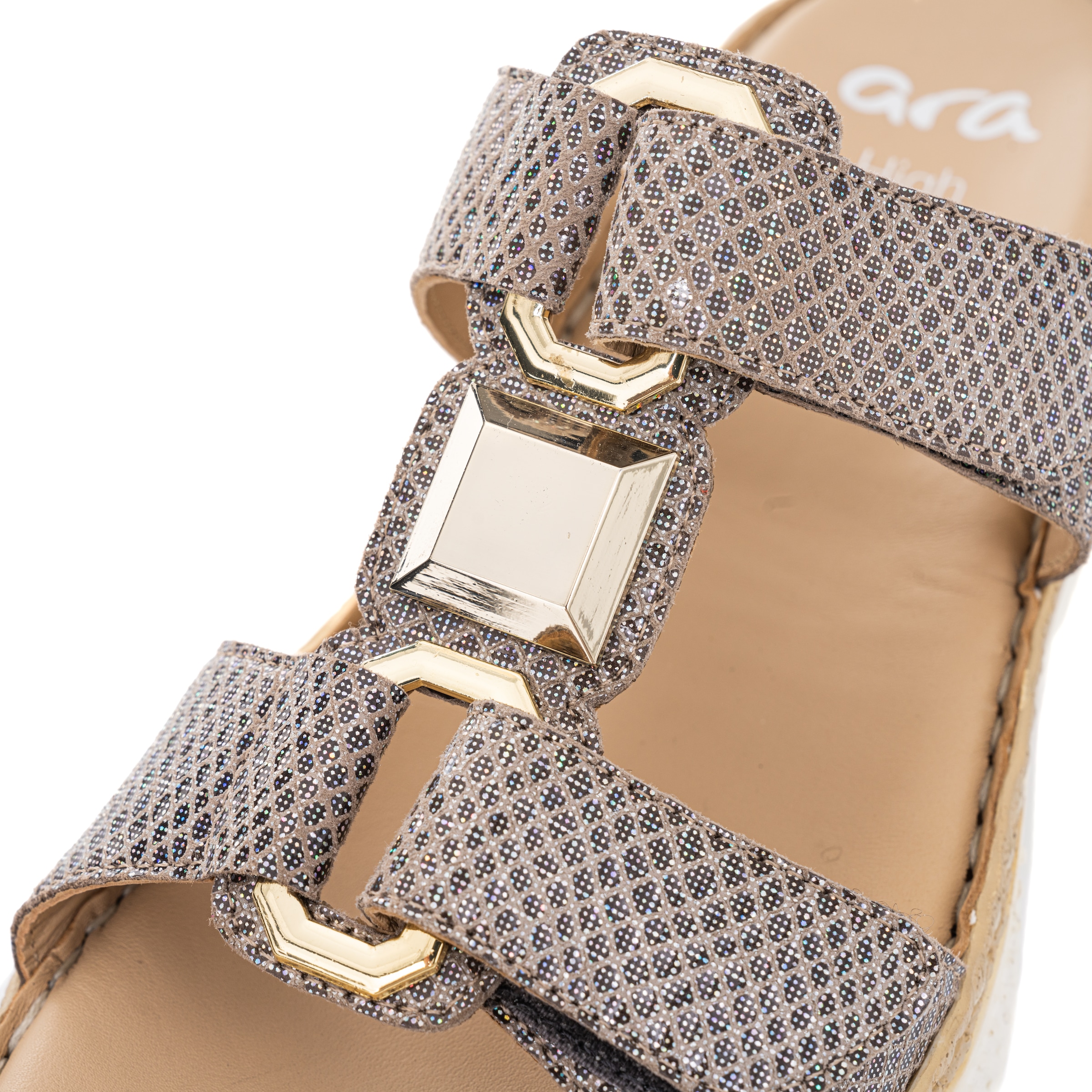 Ara Pantolette »CAPRI«  , Plateau, Sandale, Sommerschuh in Weite G (= weit)