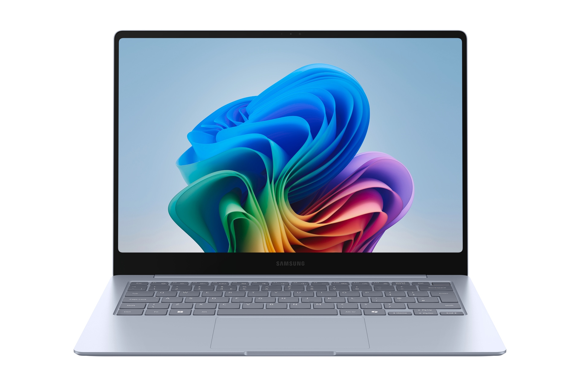 SAMSUNG Notebook "Galaxy Book4 Edge (NP940X) 14" 16 GB + 512 GB", 16 GB RAM, X Elite, Windows11Home, blau, Notebooks