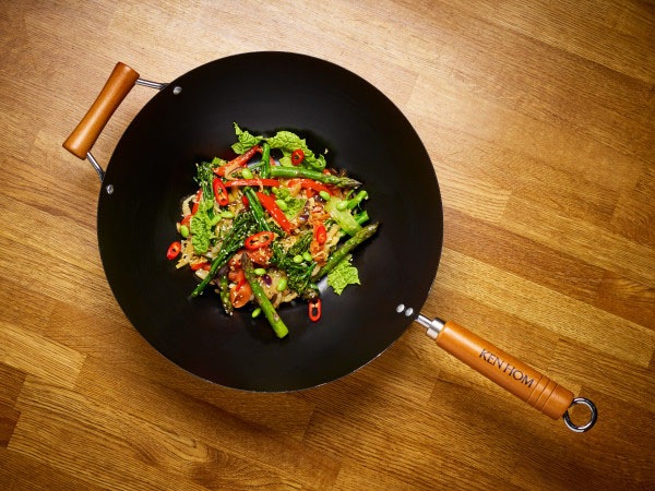 KEN HOM Wok »KH331001«, Stahl, (1 tlg.), Ø 31 cm kaufen | BAUR