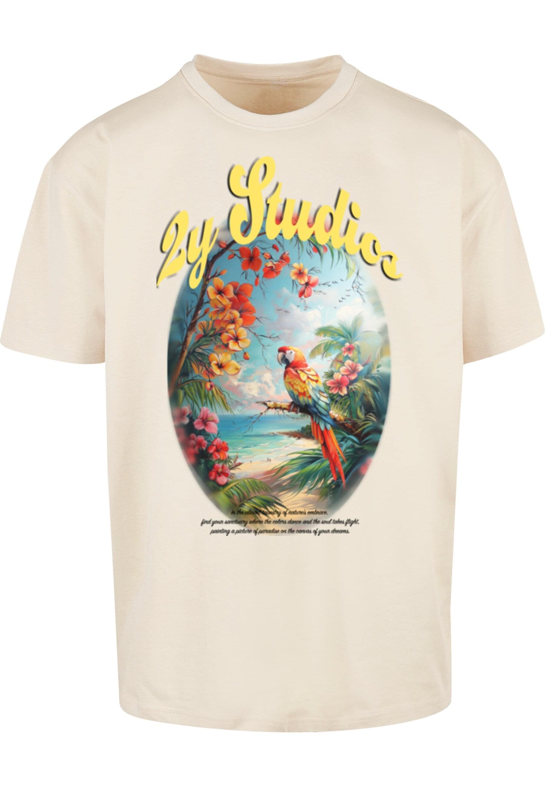 2Y Studios T-Shirt "2Y Studios Herren PARADISE TEE" 1 Stk. tlg. günstig online kaufen