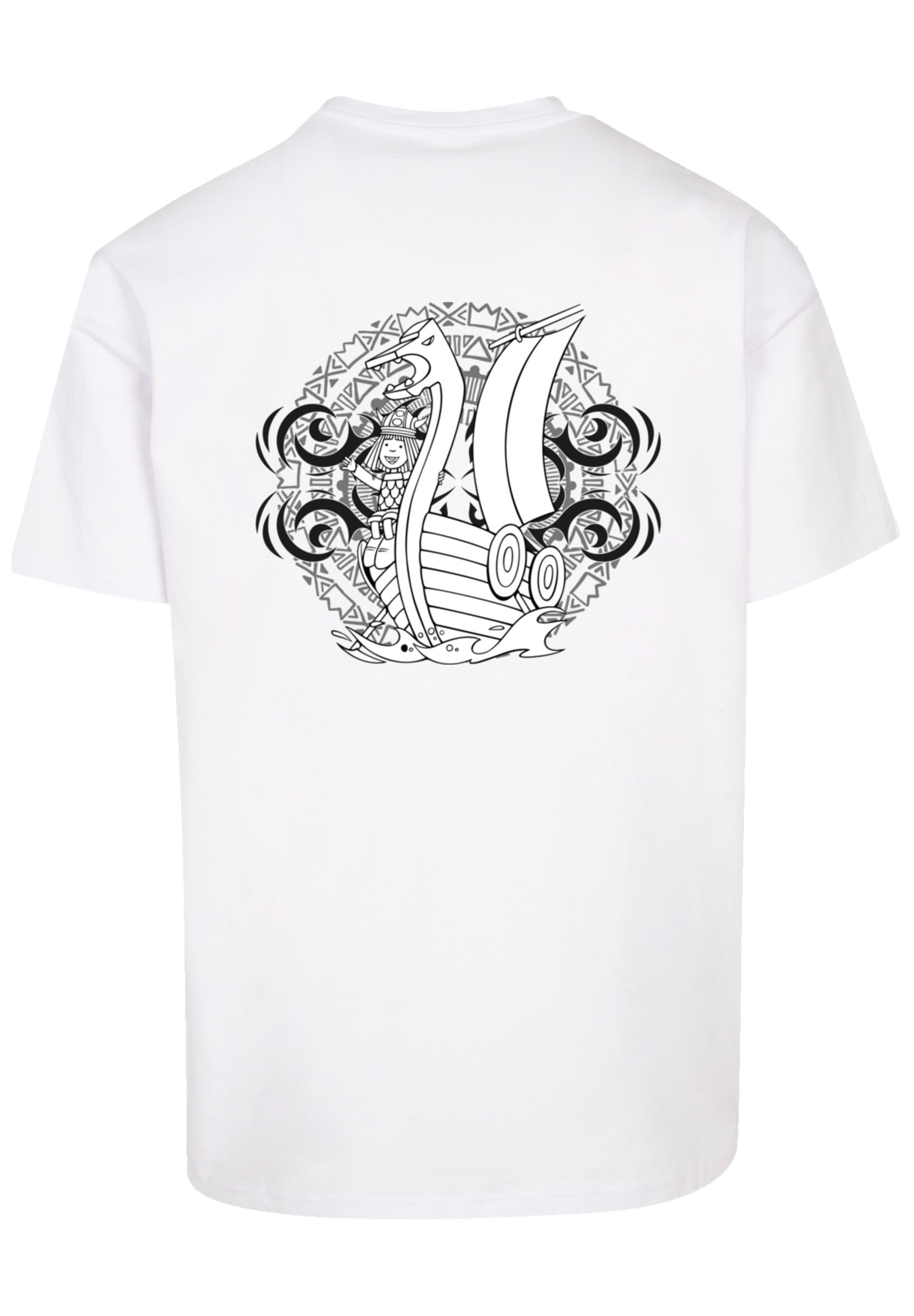 F4NT4STIC T-Shirt »Wickie und die starken Männer«, Nostalgie, Retro Print, Kinderserie