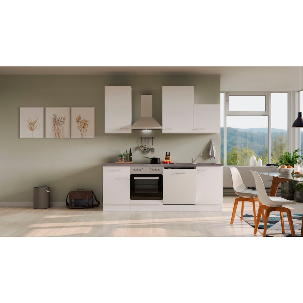 Flex-Well Küche »Neo«, Breite 220 cm, mit und ohne E-Geräte lieferbar