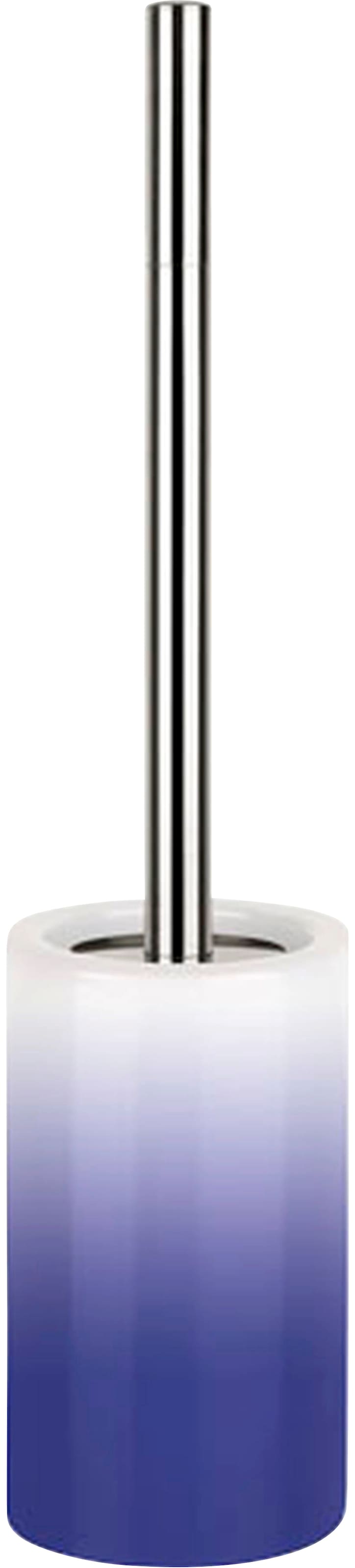 spirella WC-Garnitur »TUBE Gradient«, aus Keramik-Kunststoff-Edelstahl, Toilettenbürste Hochwertig mit hygienischem Behälter