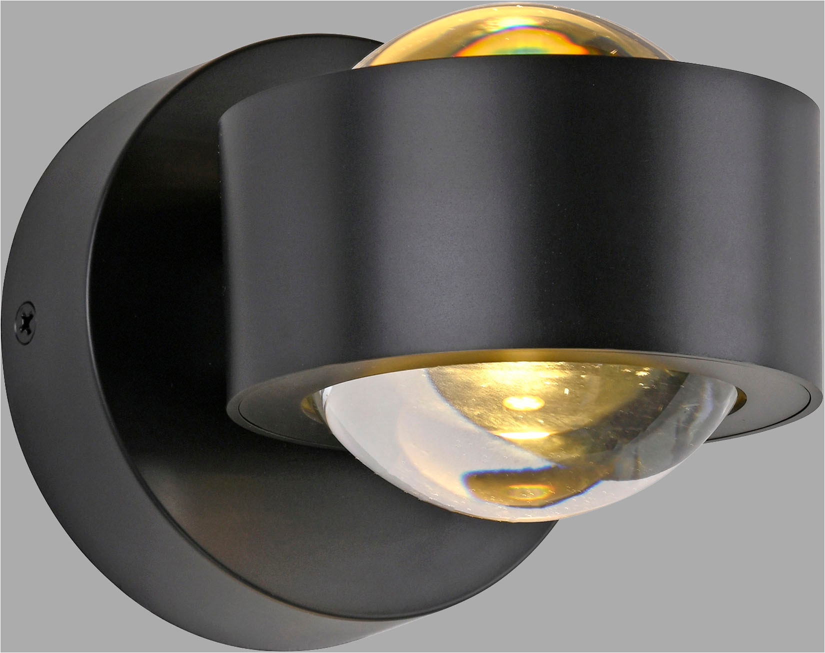 JUST LIGHT LED Wandleuchte »AKKU-CHIA« LED-Board 1 Stk. Warmweiß Akkubetrieben inkl. USB-Ladekabel, 5 Stufen Dimmung + Timerfunktion