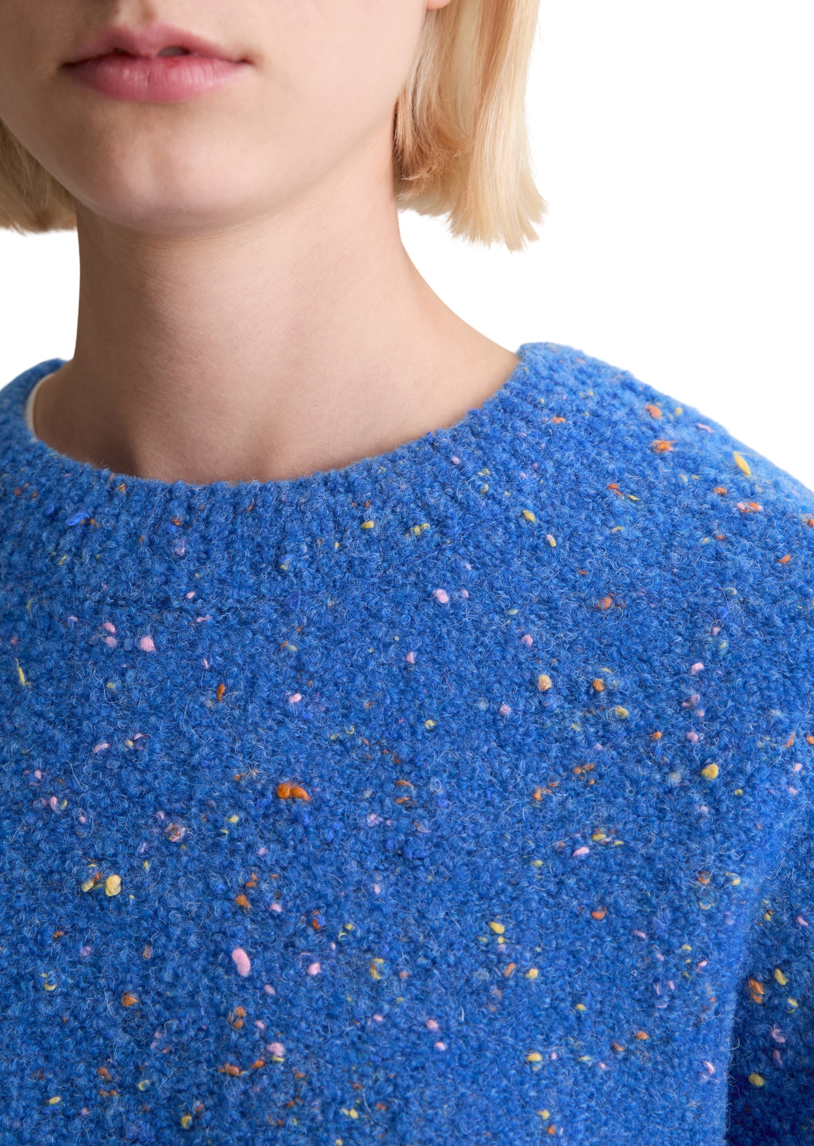 Marc O'Polo DENIM Strickpullover »aus Schurwolle-Viskose-Mix«