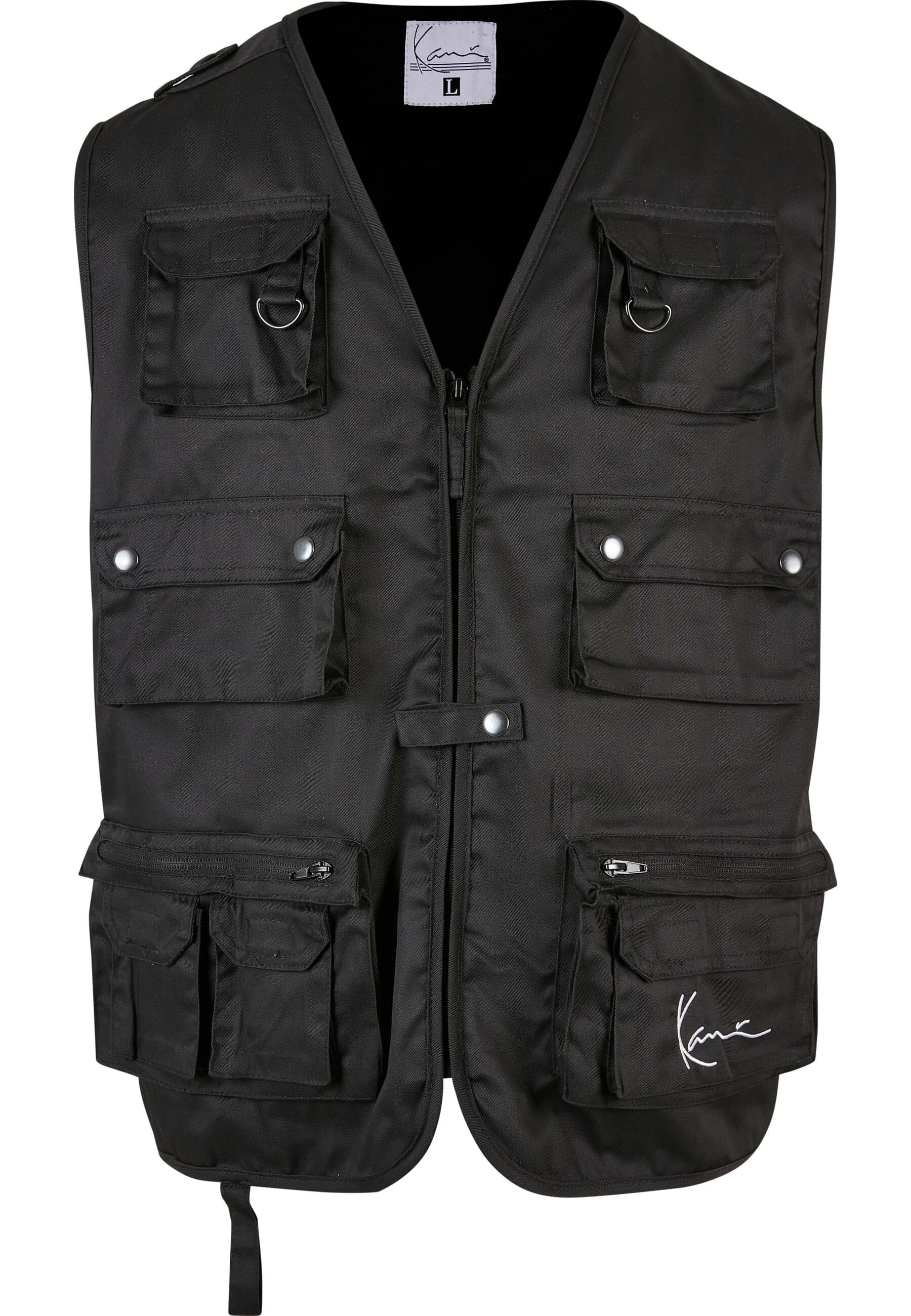 Karl Kani Steppweste "Karl Kani KK Small Signature Vest black", (1 tlg.) günstig online kaufen