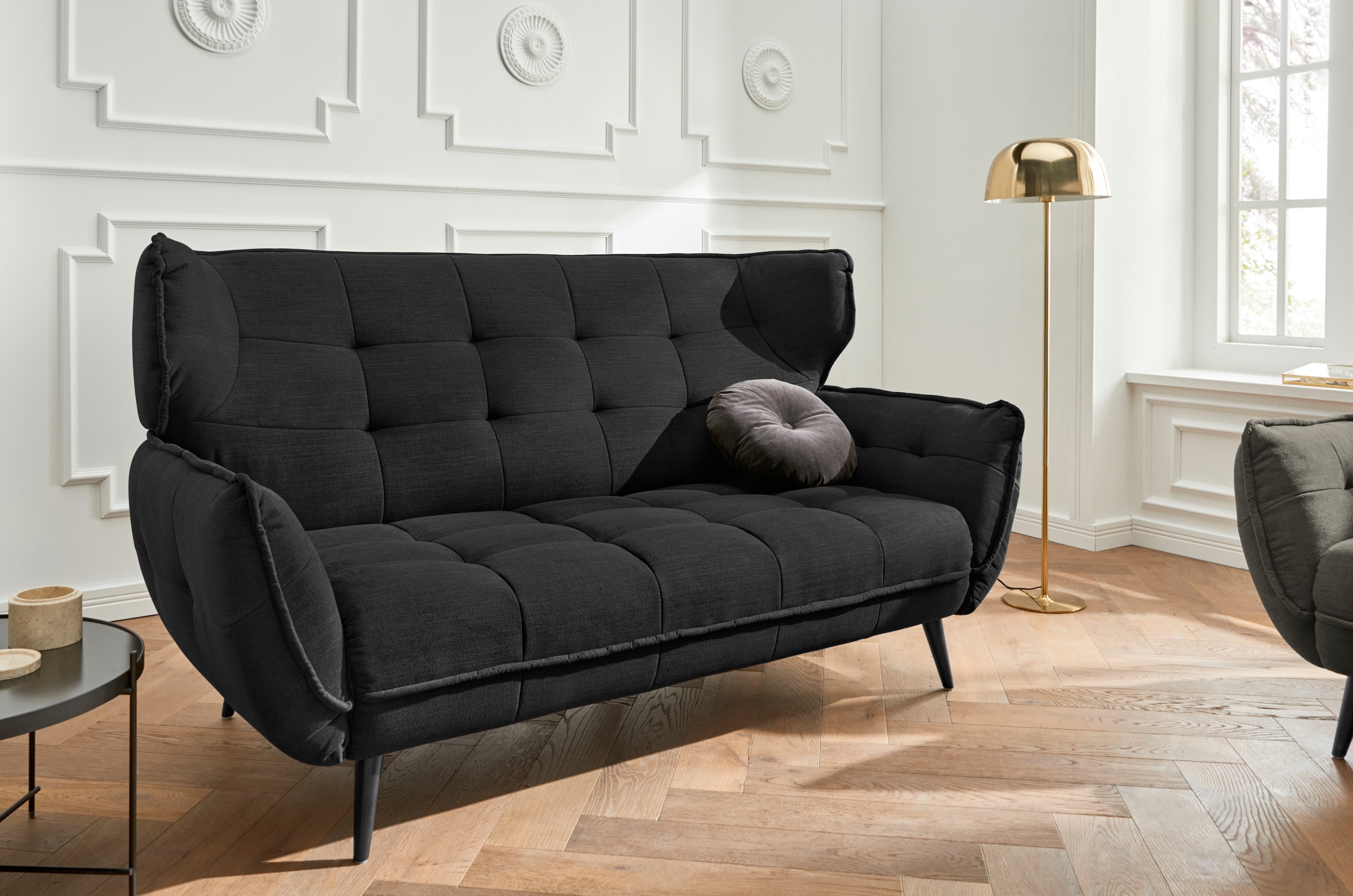 Leonique 2-Sitzer "Ariana", Big-Sofa bzw. stylischer Hochlehner günstig online kaufen