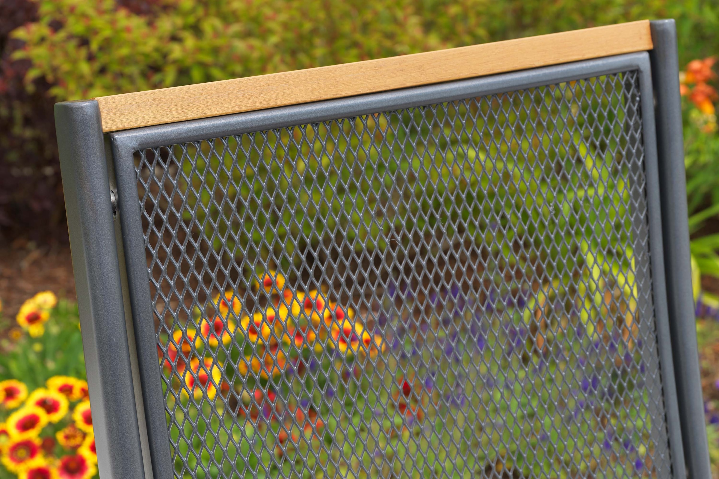 MERXX Gartensessel »Itanos« 1 Stk. tlg. Armlehnen aus Kunststoff in Holzoptik