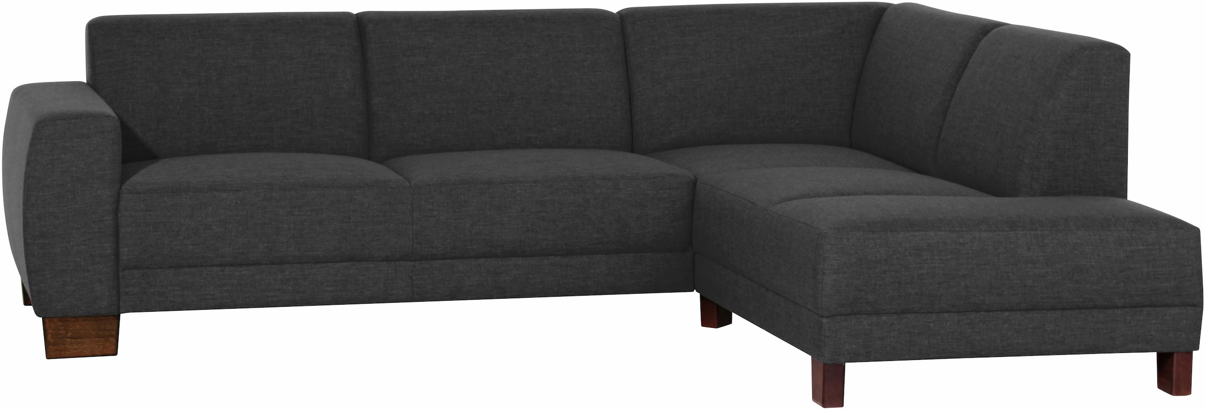 Max Winzer® Ecksofa »Boston«, in kubischer Form, Ottomane wahlweise rechts oder links