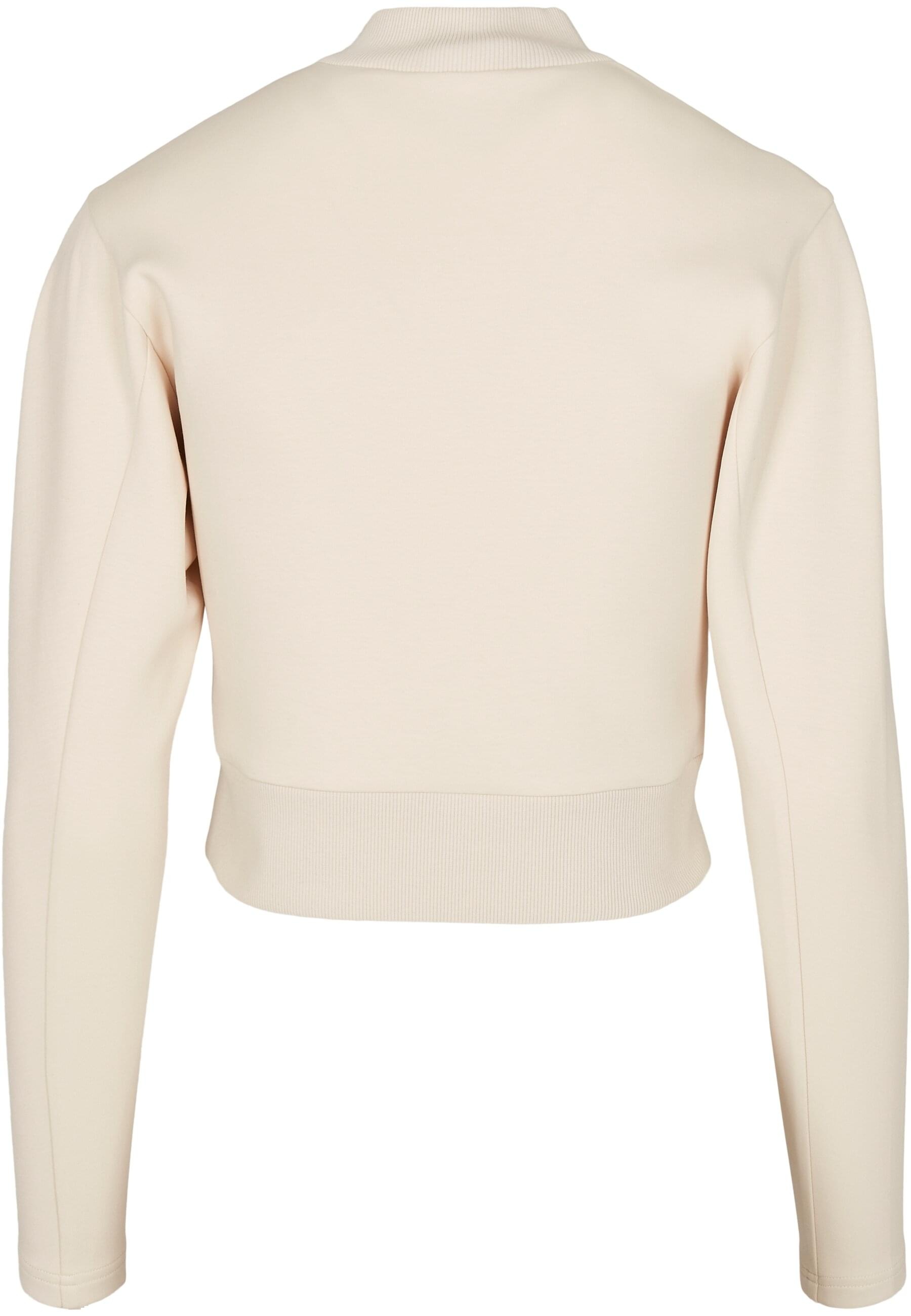 URBAN CLASSICS Sweatshirt »Urban Classics Damen Ladies Interlock Short Turtleneck Crew«, (1 tlg.)
