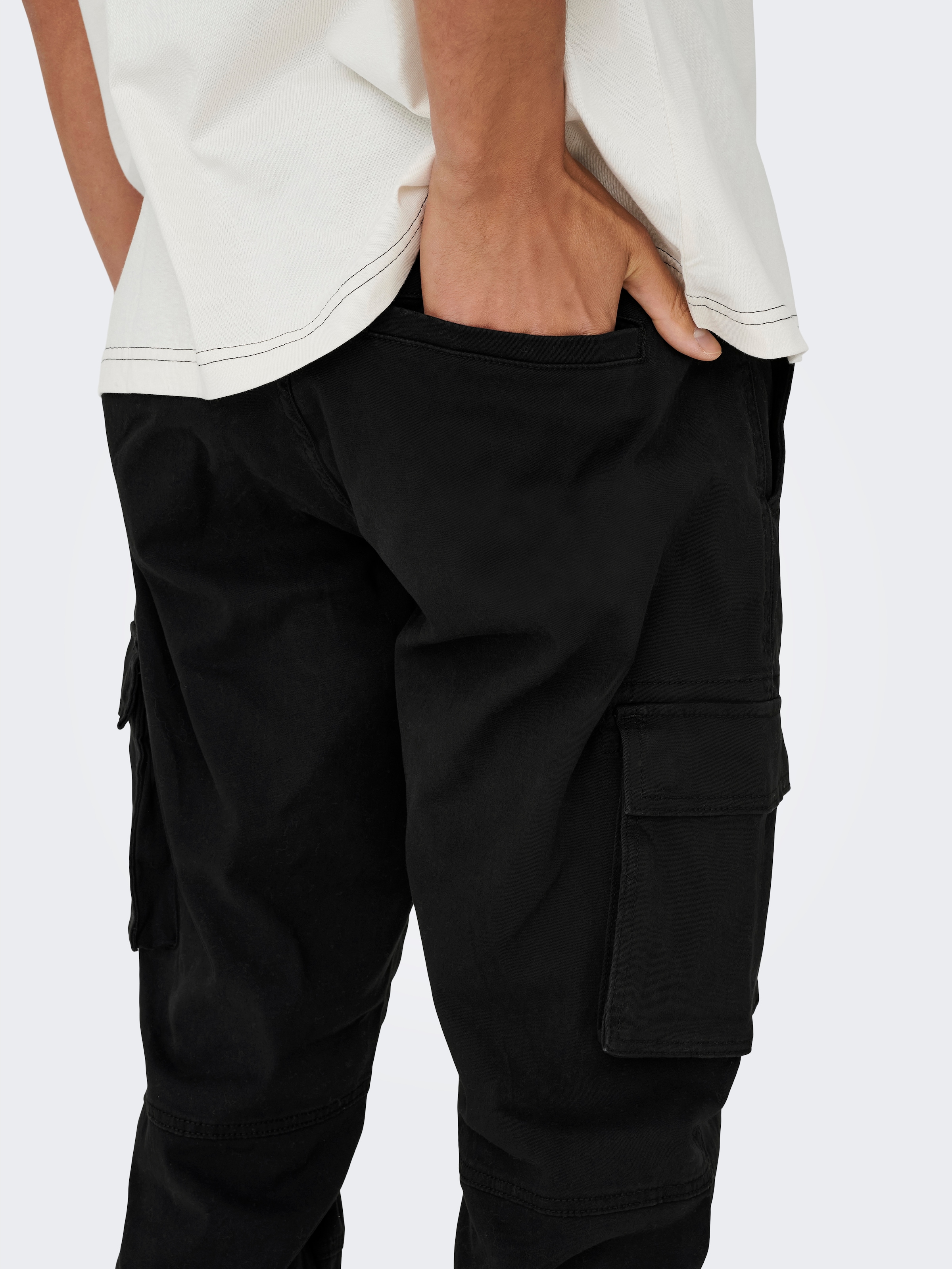 ONLY & SONS Cargohose »ONSCAM STAGE CARGO CUFF LIFE 6687 NOOS«