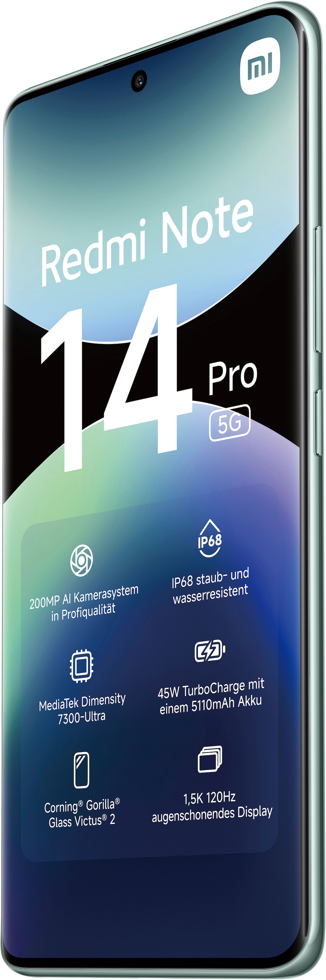 Xiaomi Smartphone »Redmi Note 14 Pro 5G«, Korallengrün