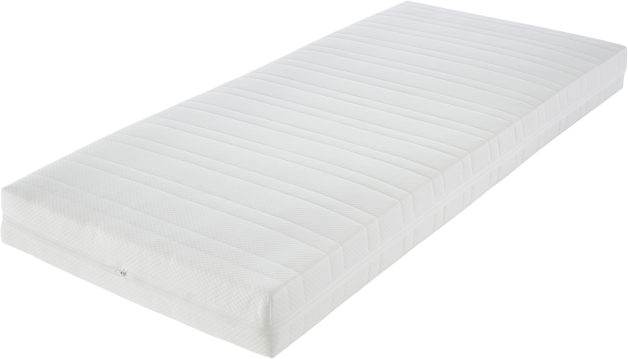 Westfalia Schlafkomfort Boxspringbett, mit dekorativen verchromten Eckelementen an der Box