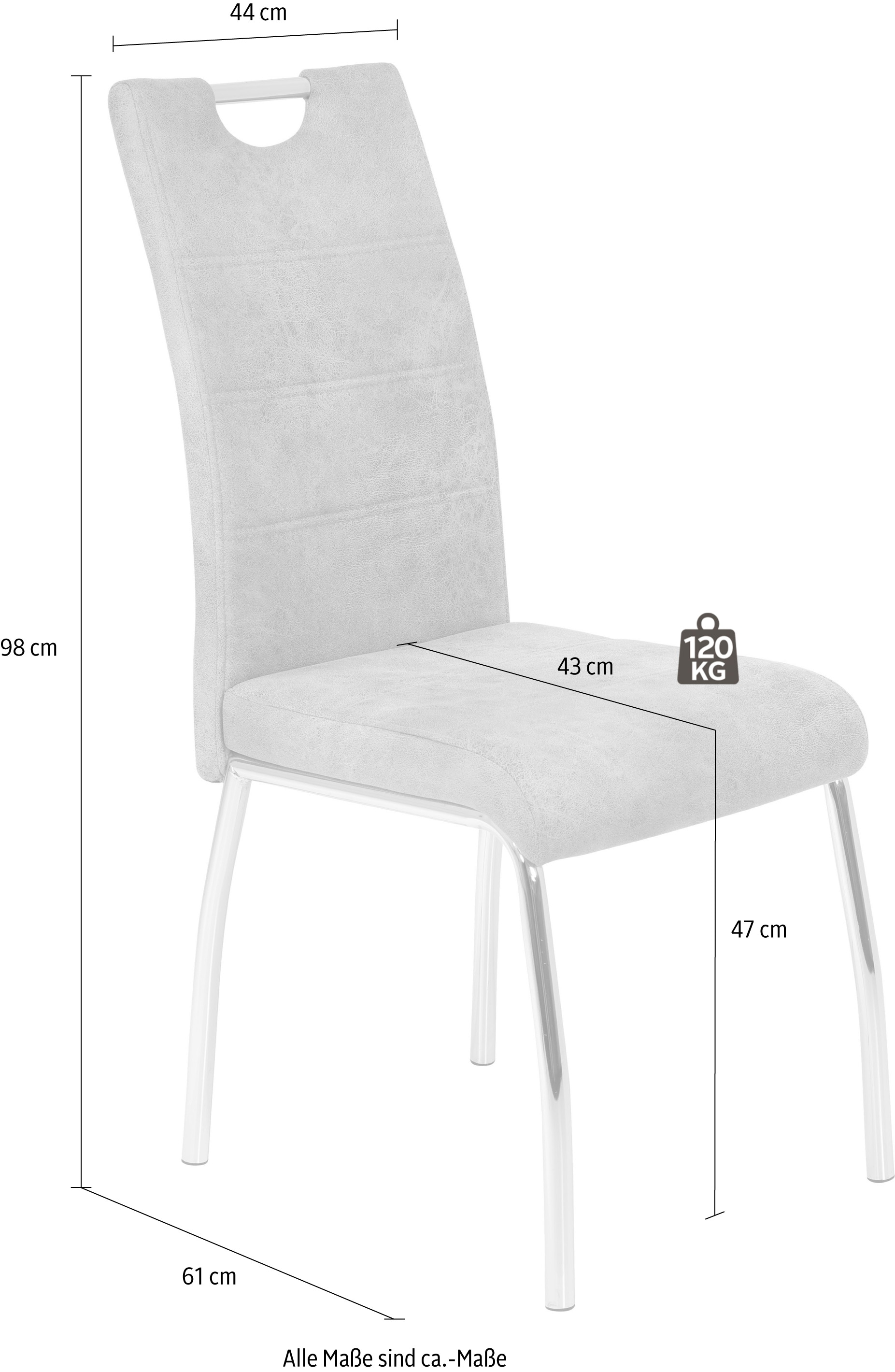 HELA | Stuhl 4 Stück oder 4 St., (Set), Polyester, 1, »Susi«, BAUR 2
