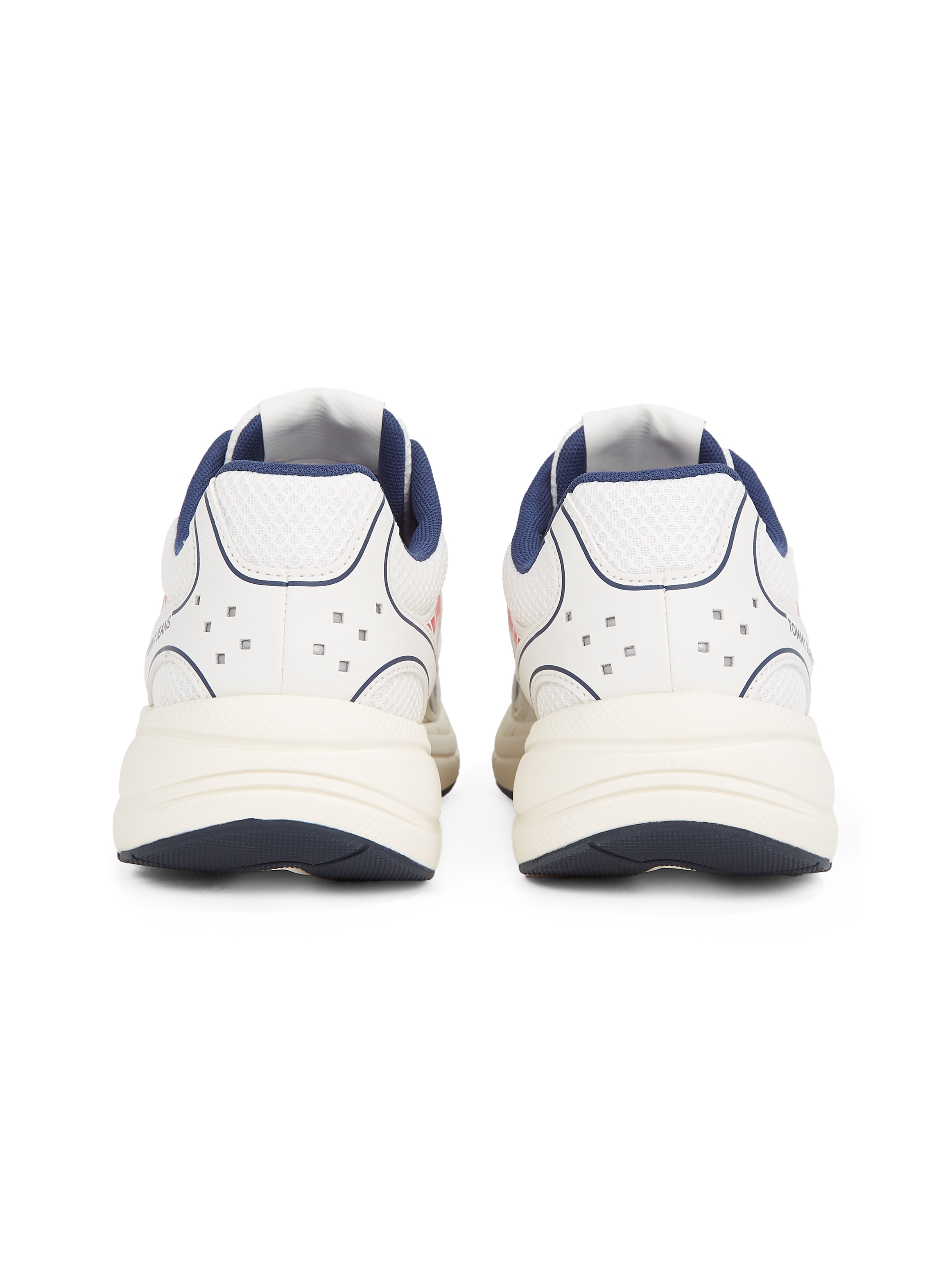 Tommy Jeans Sneaker »ARCHIVE'25«, Freizeitschuh, Halbschuh, Schnürschuh mit Kontrastbesätzen