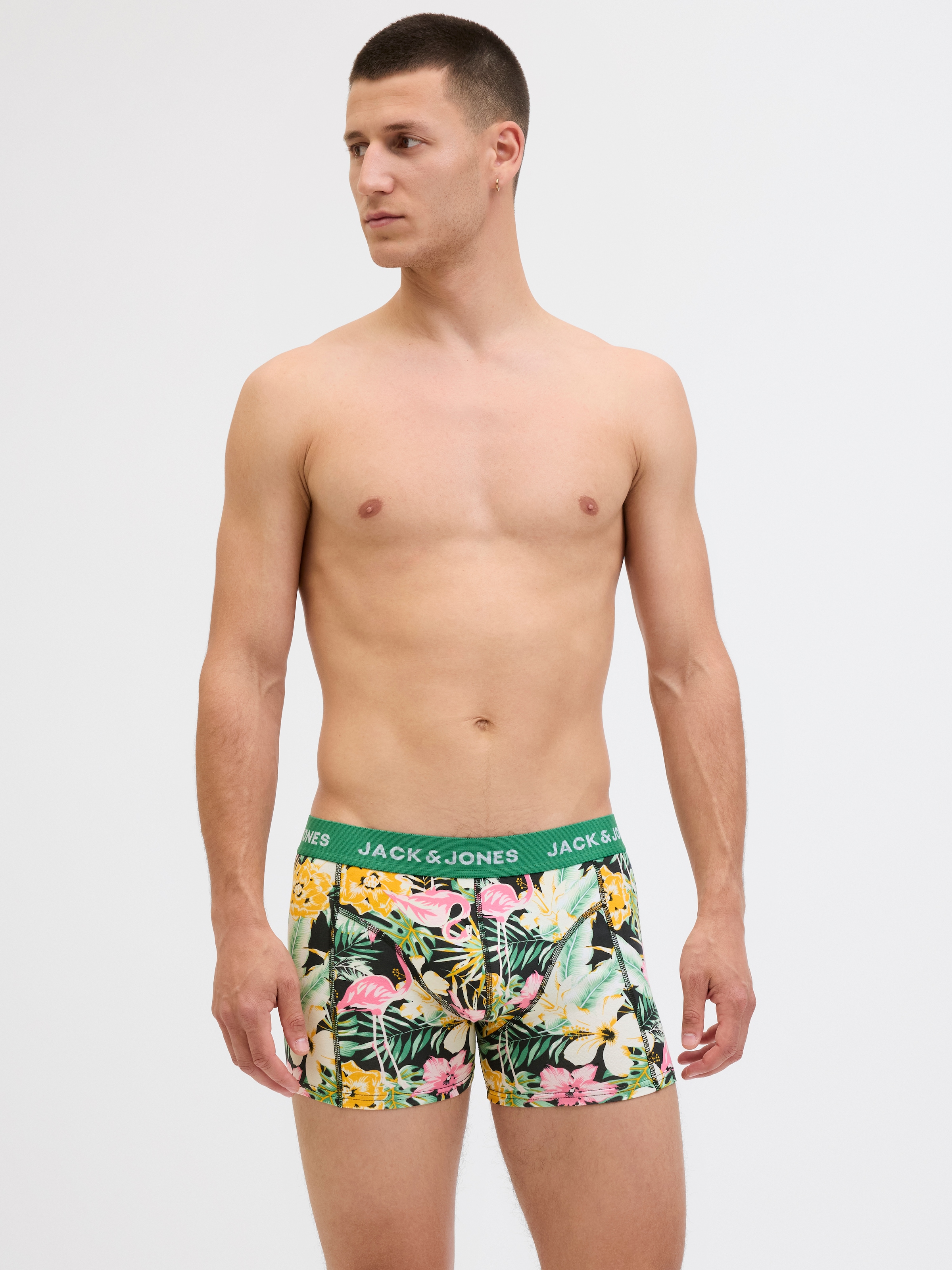 Jack & Jones Trunk "JACFRED FLAMINGO TRUNKS 3 PACK SN" Packung, 3 Stk. günstig online kaufen