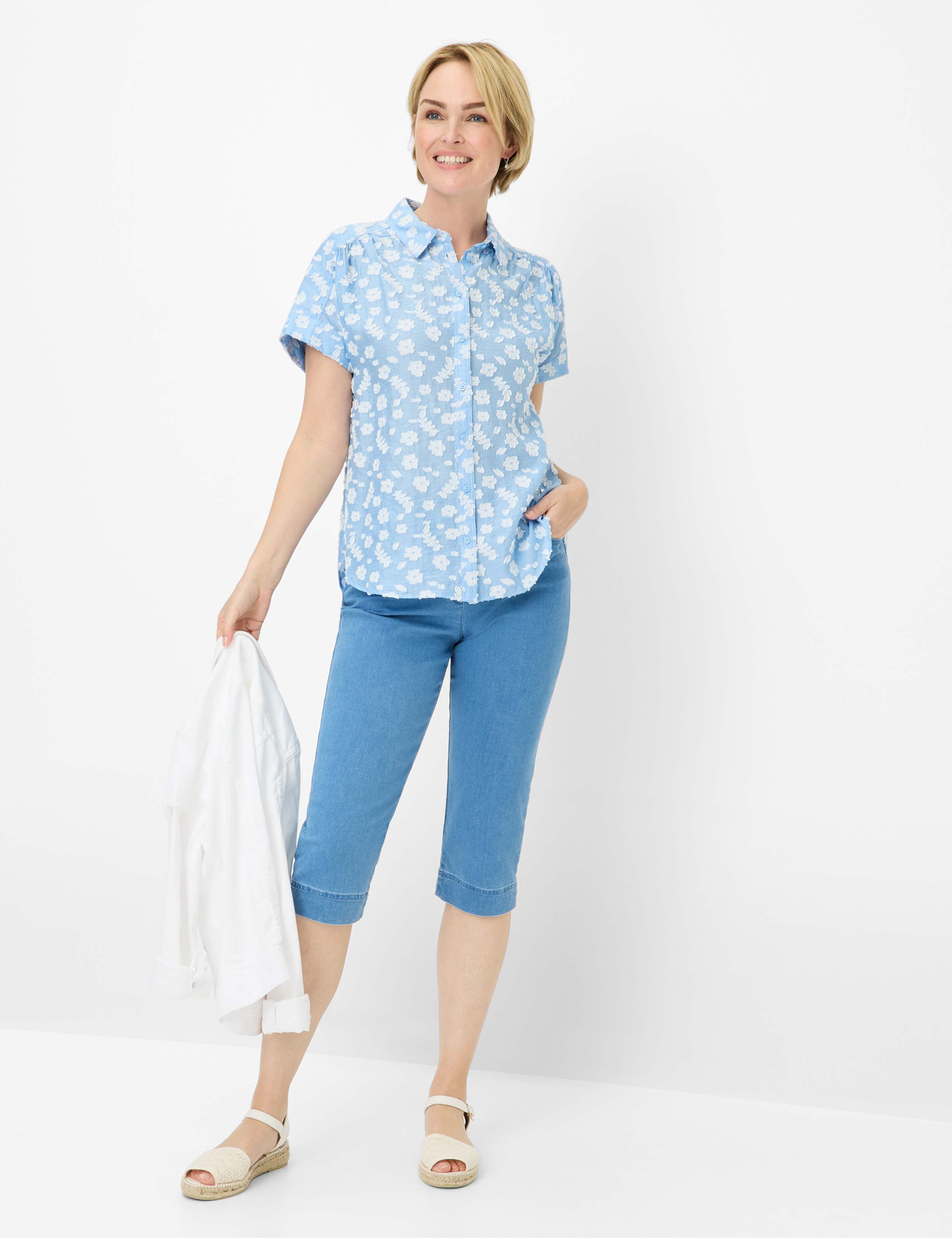 Thumbnail - RAPHAELA by BRAX 5-Pocket-Jeans "Style CARINA CAPRI"