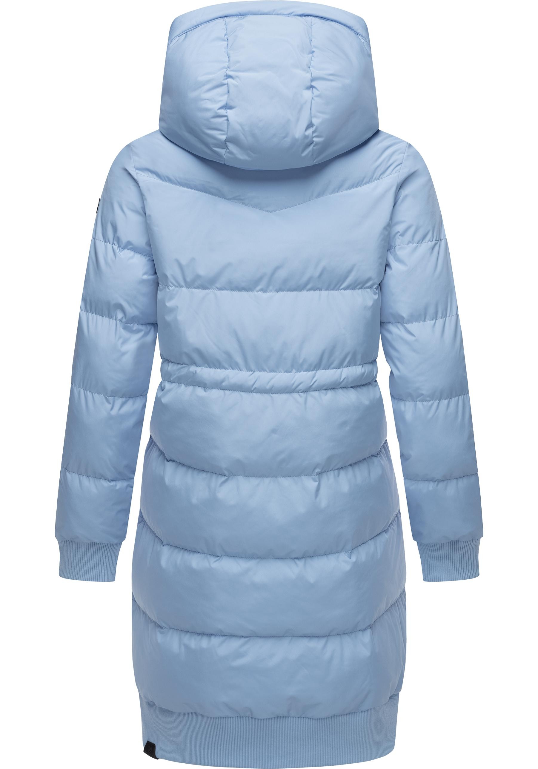 Ragwear Steppmantel »Briosh«, Wasserdichter Damen Wintermantel mit Kapuze