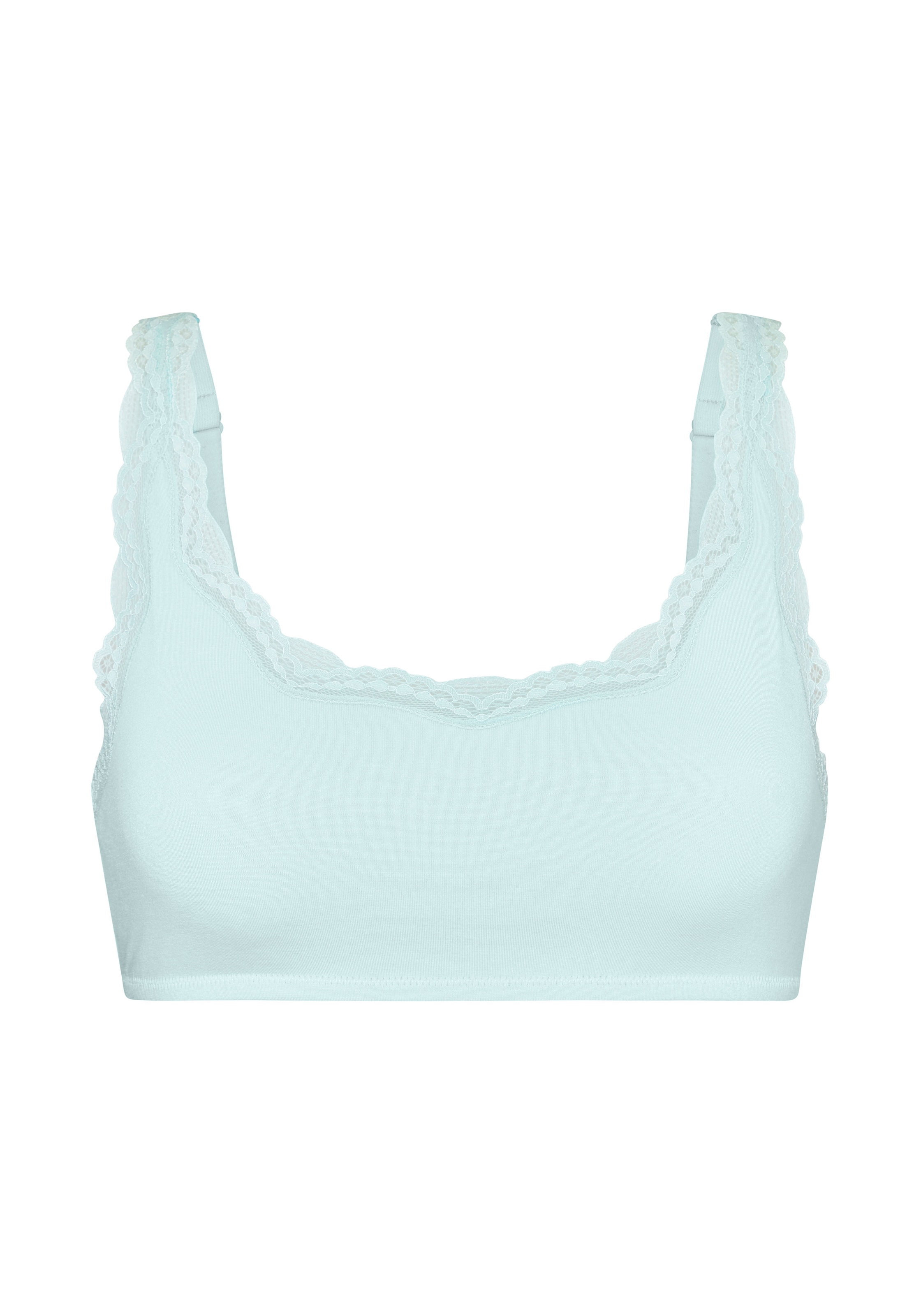 LASCANA Bustier aus hochwertiger Modal-Qualität mit zarter Spitze
