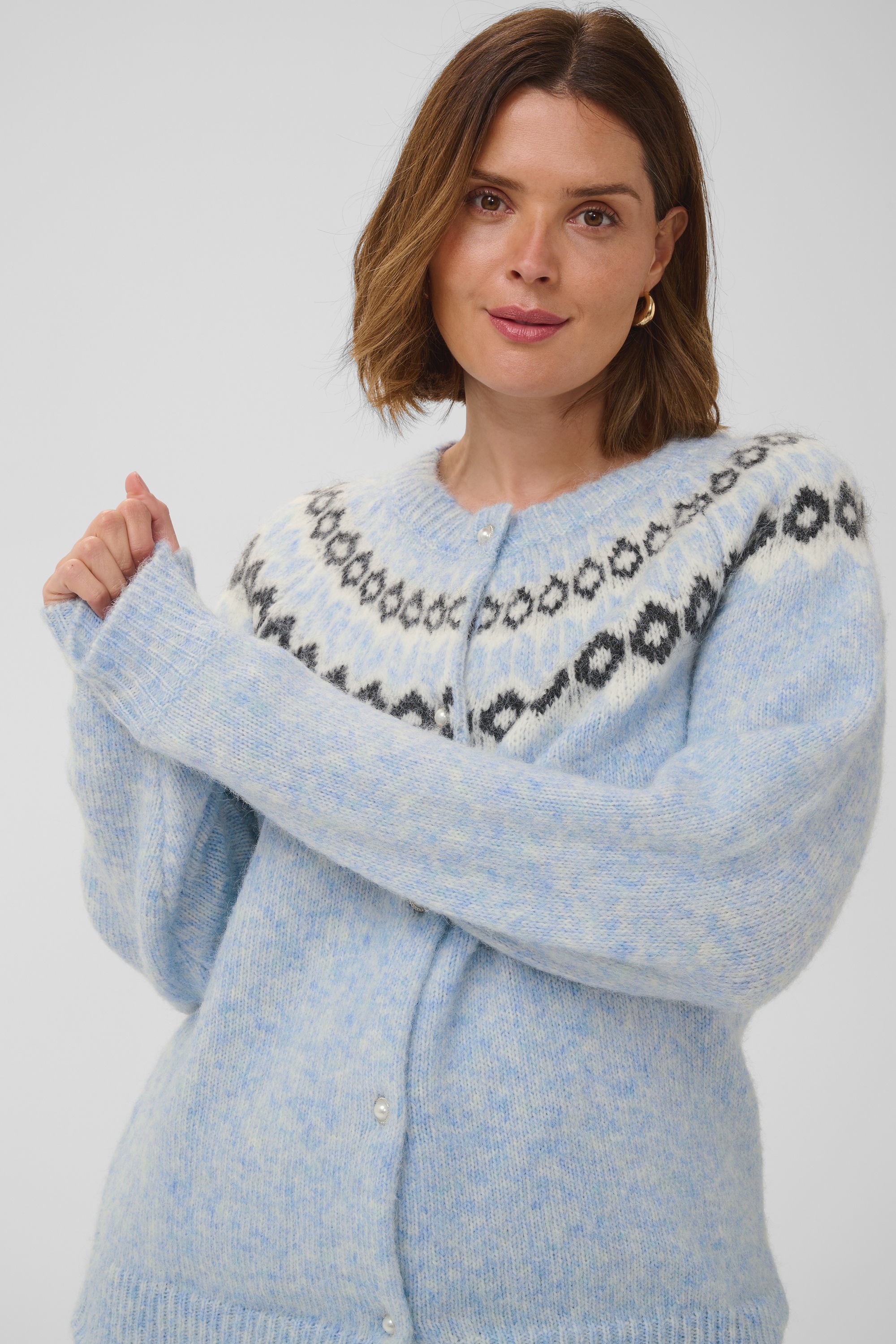 KAFFE Curve Strickjacke »Damen Strickjacke KCbettany«
