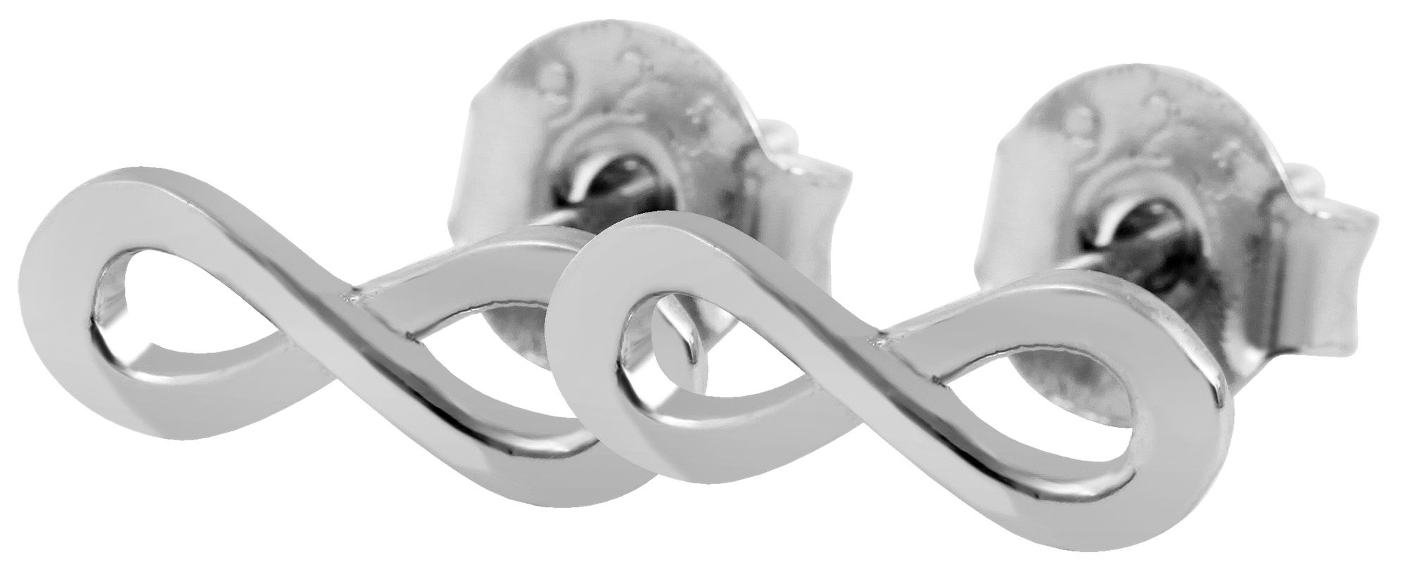 Adelia´s Paar Ohrhänger "Damen Ohrringe – Ohrstecker Unendlichkeitszeichen günstig online kaufen