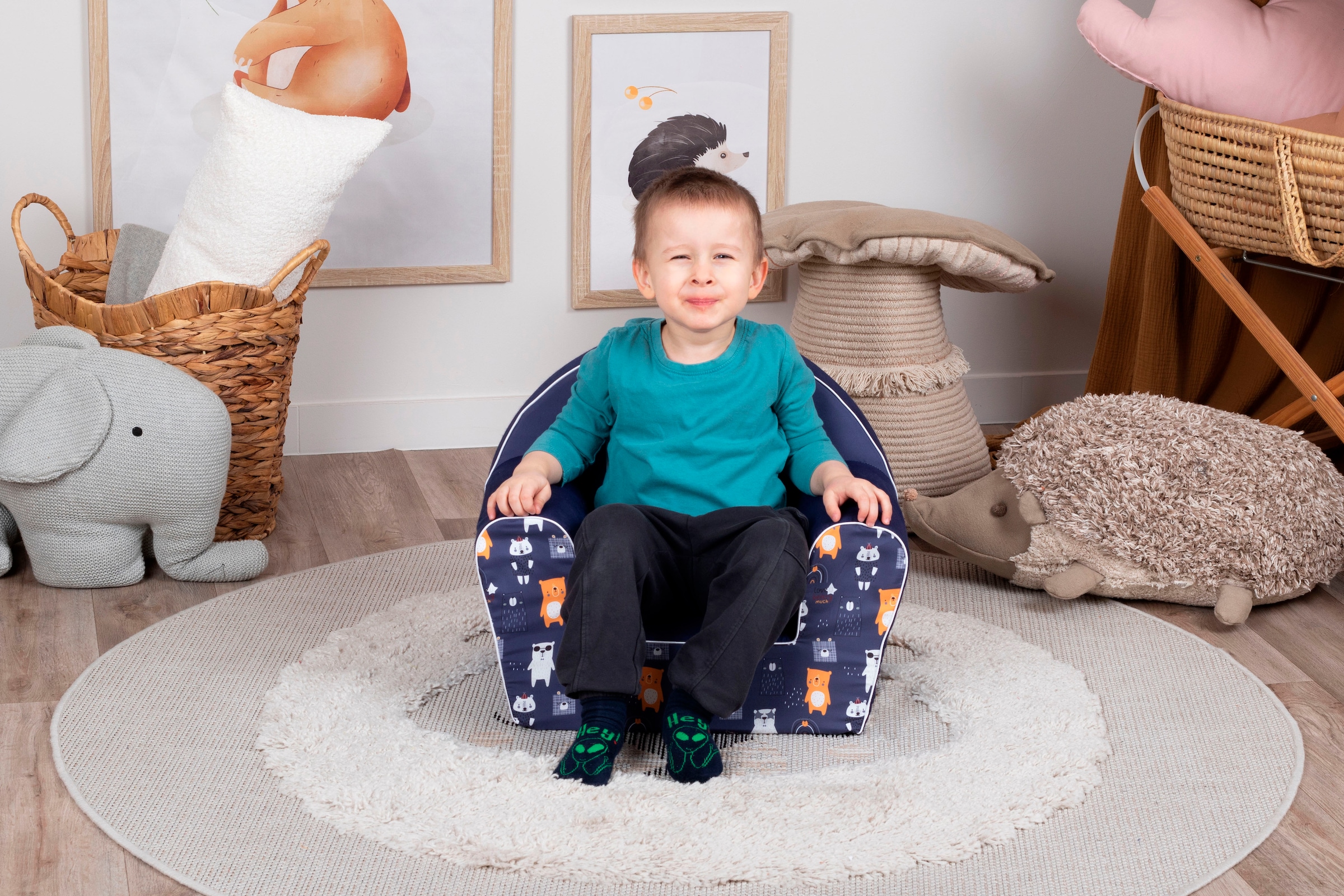 Knorrtoys® Sessel »Pretty bear« für Kinder; Made in Europe