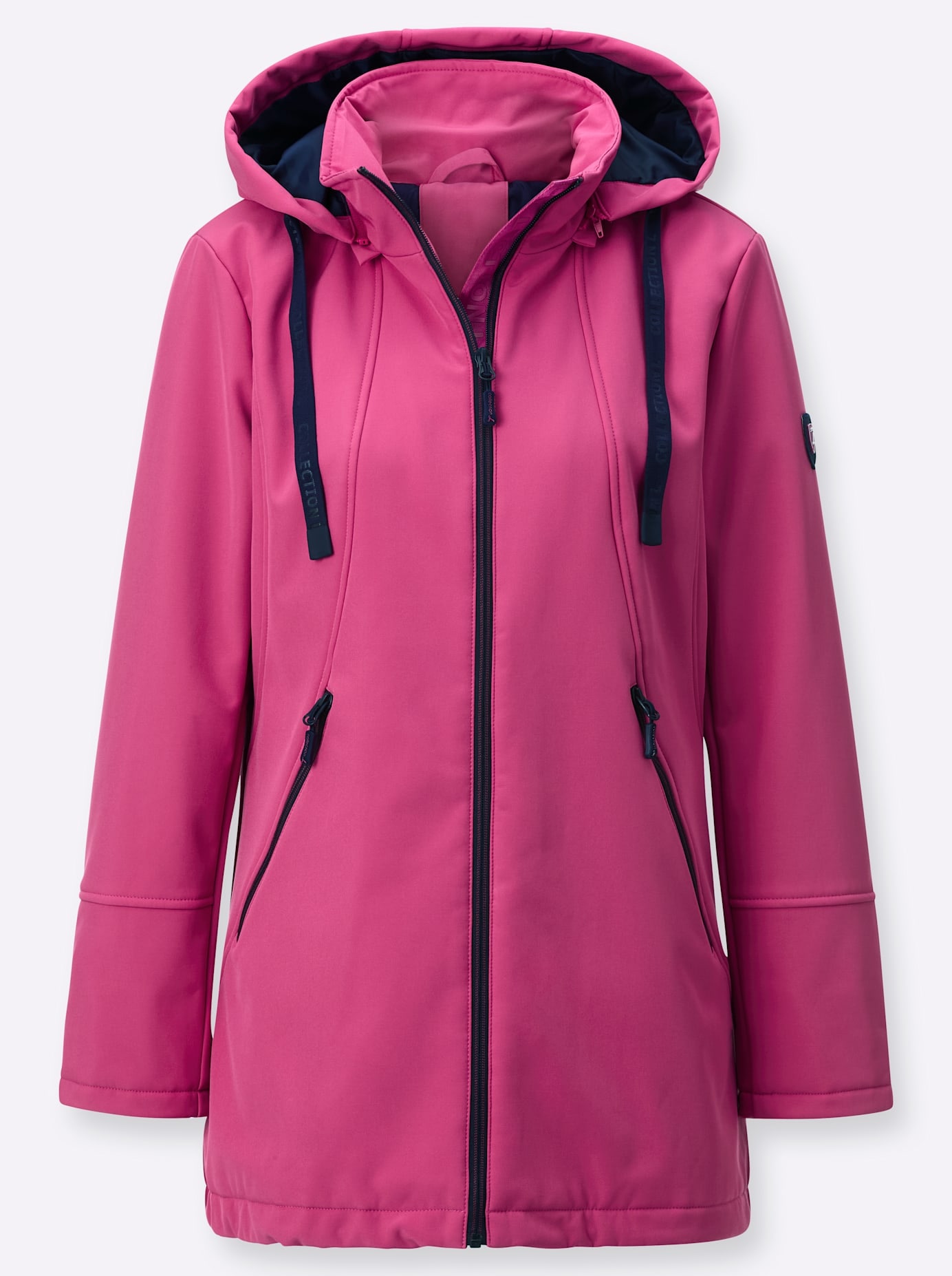 Casual Looks Softshelljacke, mit Kapuze