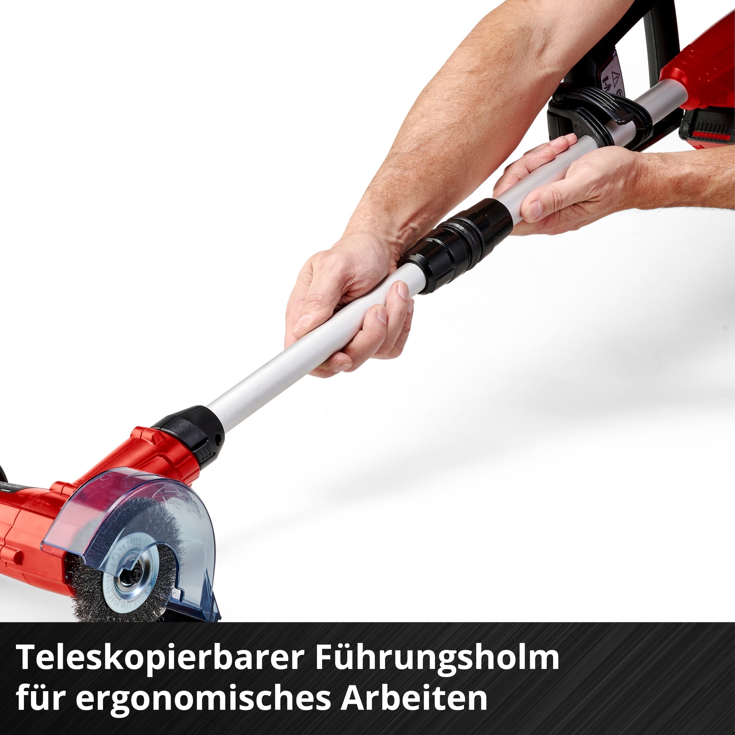 Einhell Akku-Fugenbürste »GC-CC 18 Li Solo«, inkl. Stahl- und Nylonbürste, ohne Akku und Ladegerät