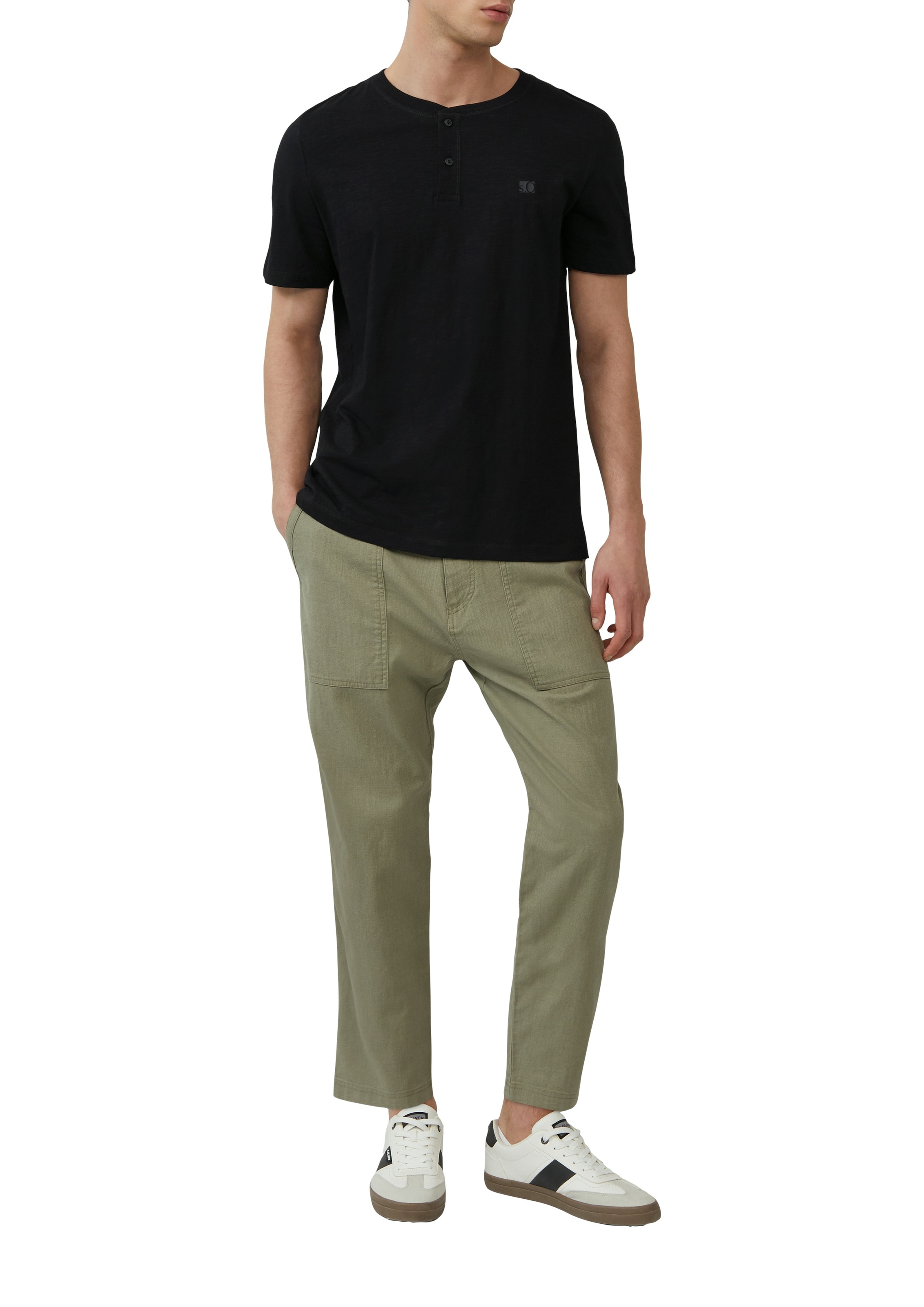 s.Oliver T-Shirt mit Logo Print günstig online kaufen