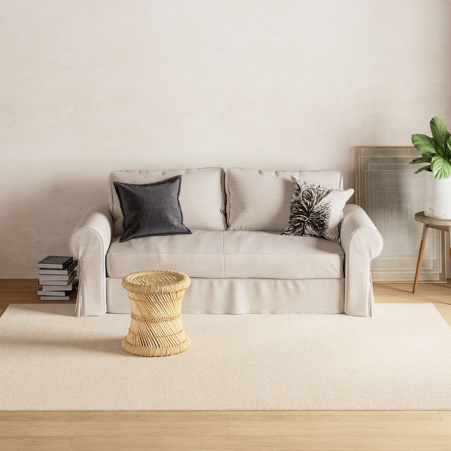 morgenland Wollteppich »Uni - Gabbeh Teppich - Softy«, oval, 1,6 mm Höhe, Gabbeh Optik, Uni Farben, reine Wolle, sehr weicher Flor, Wohnzimmer