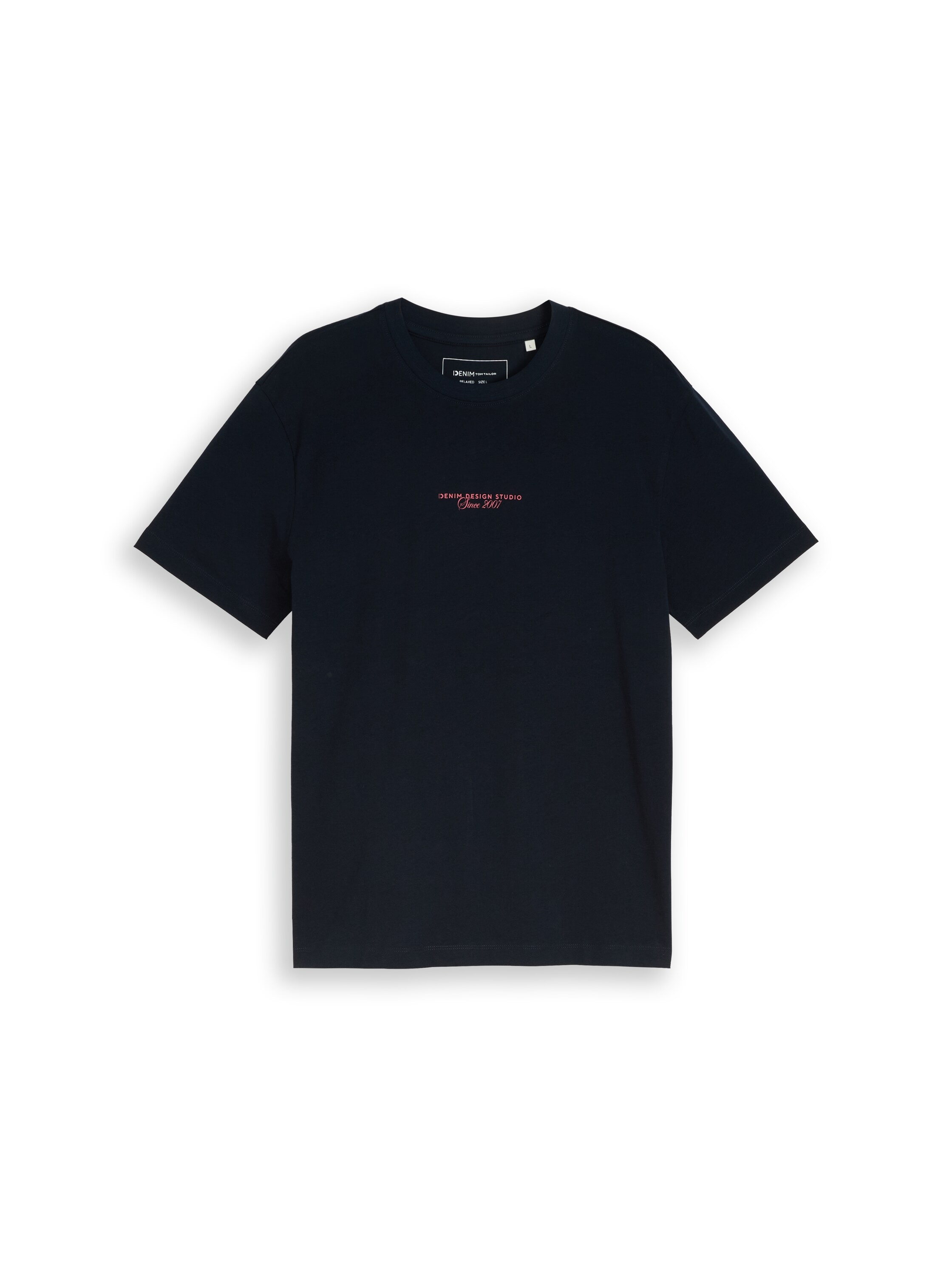 TOM TAILOR Denim T-Shirt mit Schriftzügen
