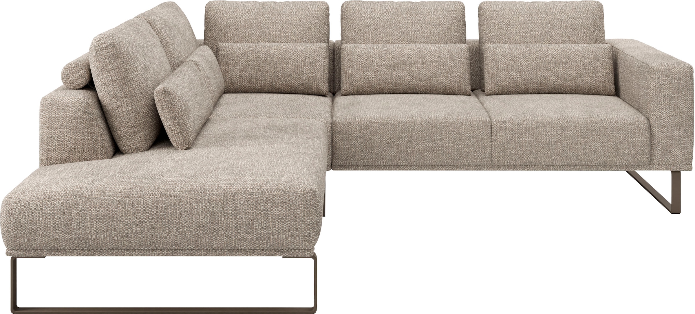 Musterring Ecksofa "JUSTB PM100, stilvoller Lounge-Komfort von Musterring" Kollektion Bettina Zimmermann, optionaler Sitzvorzug & Fuß-Auswahl