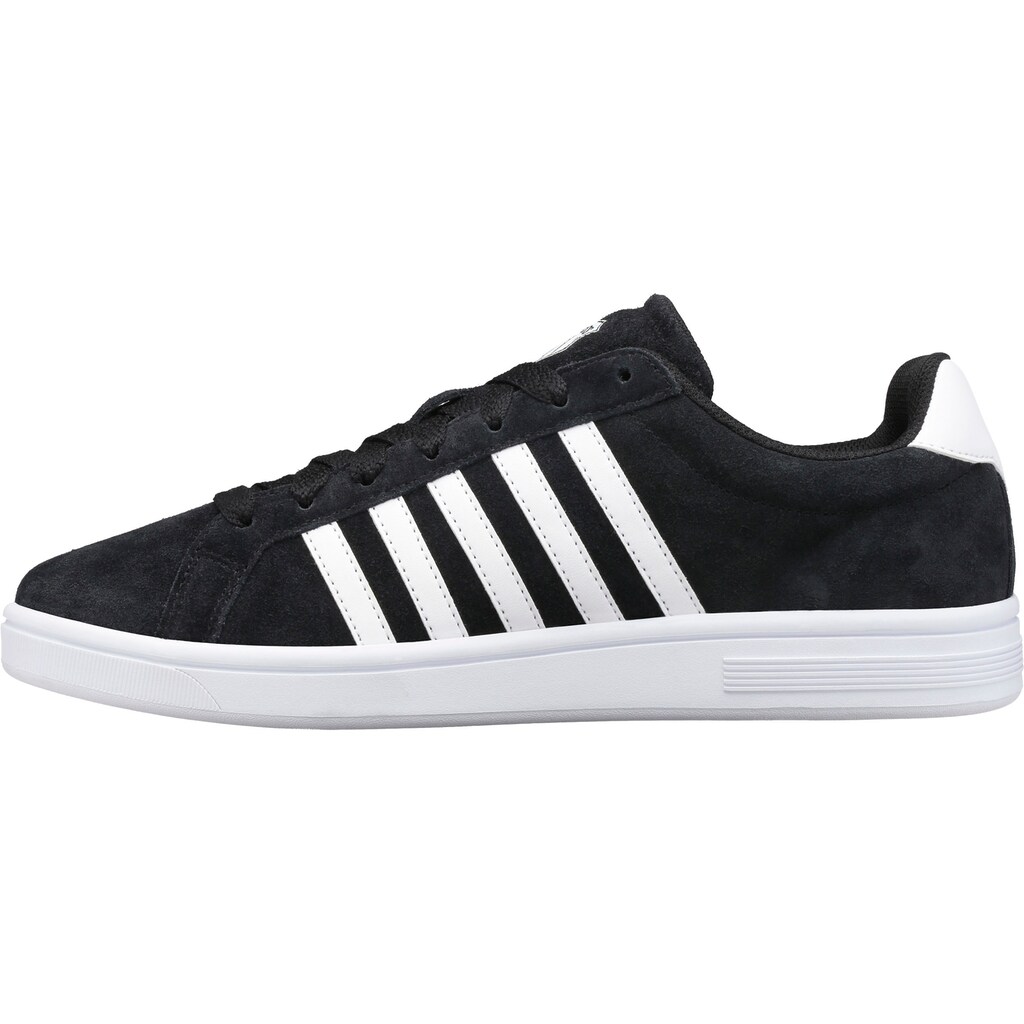 Schuhe Halbschuhe K-Swiss Sneaker »Court Tiebreak SDE M« schwarz-weiß Schuhe Halbschuhe K-Swiss Sneaker »Court Tiebreak SDE M« schwarz-weiß