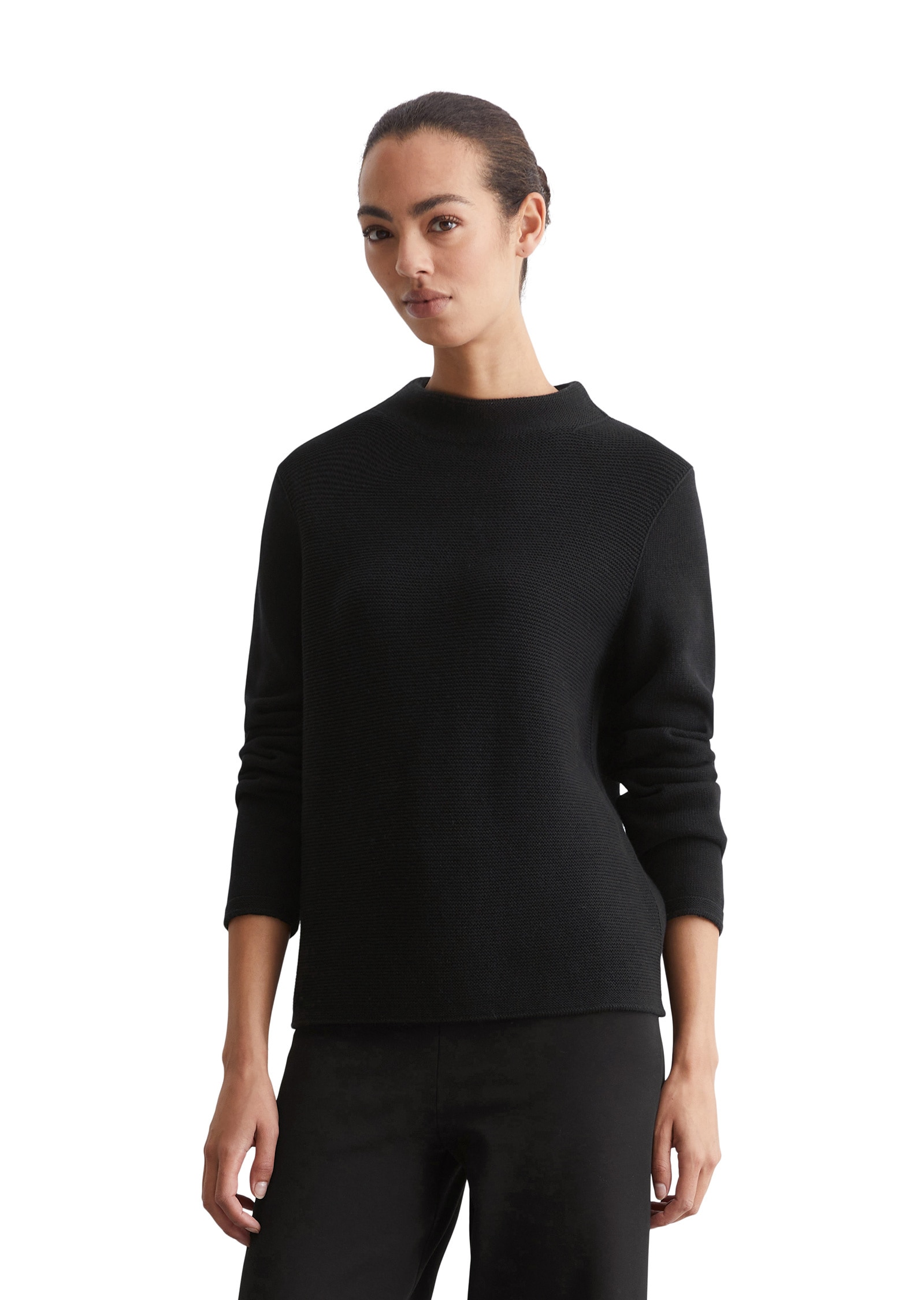 Marc O'Polo Stehkragenpullover »aus Organic Cotton«