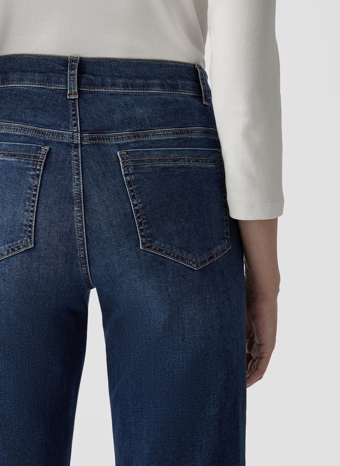 LeComte Jerseyhose »LeComte Jeans mit weitem Bein und hoher Taille«