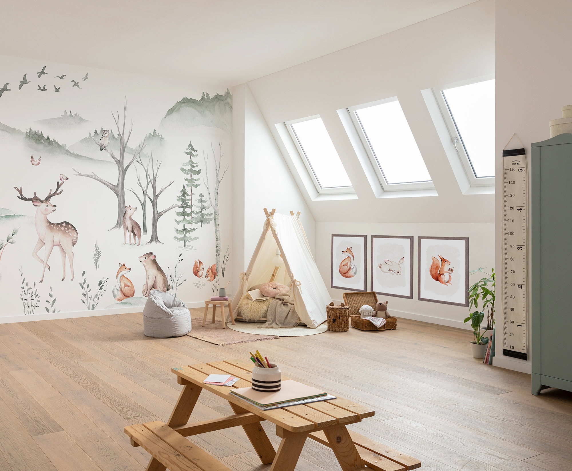 Komar Bild "Hungry Squirrel" Natur 1 Stk. tlg. Wandbild zur Dekoration - oh günstig online kaufen