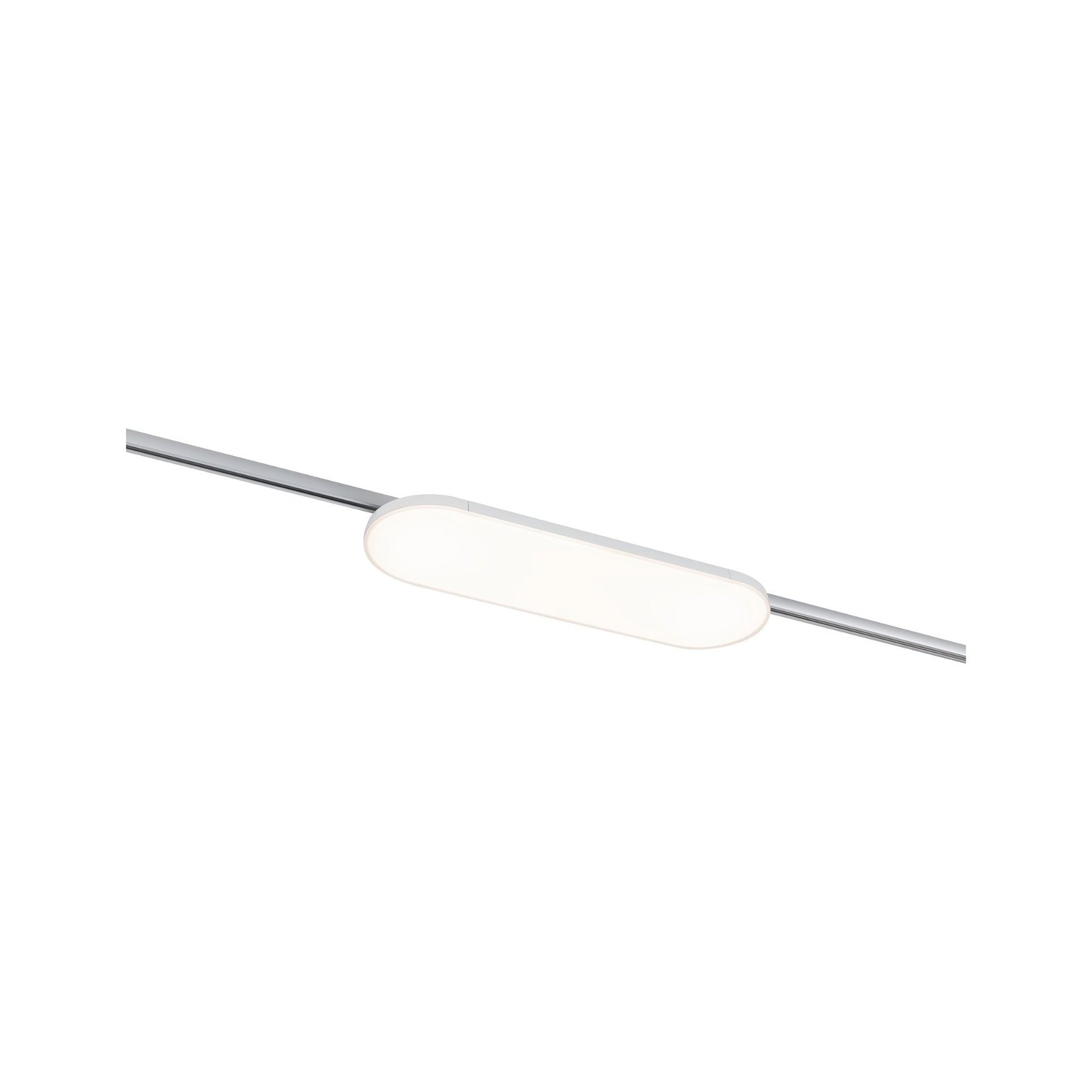"PAULMANN Schienensystem-Leuchten ""URail Panel Deck 1407,5lm 13,5W 3000K dimmbar 230V Weiß"", weiß, 1, H: 5,1cm, 1 Stk., Leuchten, LED